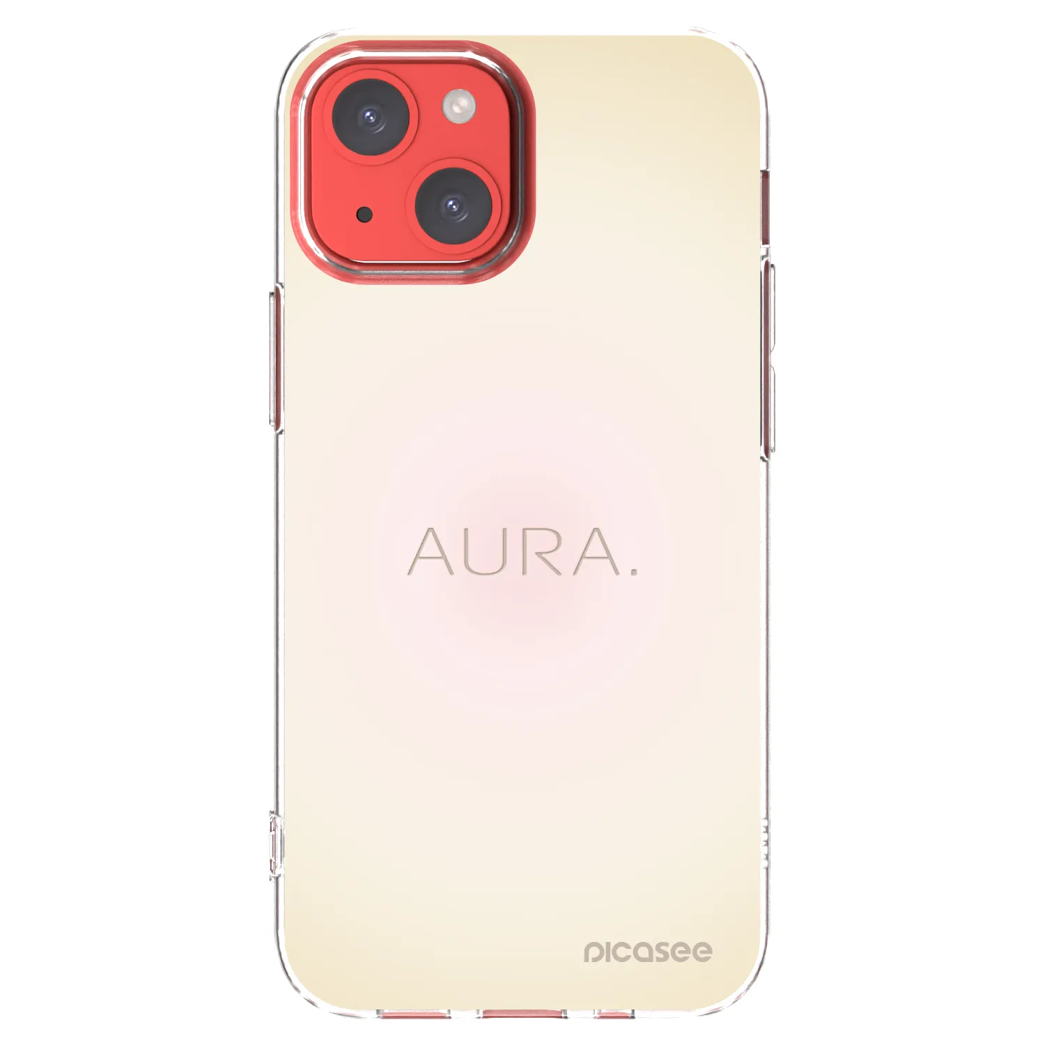 Picasee silikonový průhledný obal pro Apple iPhone 13 mini - Aura