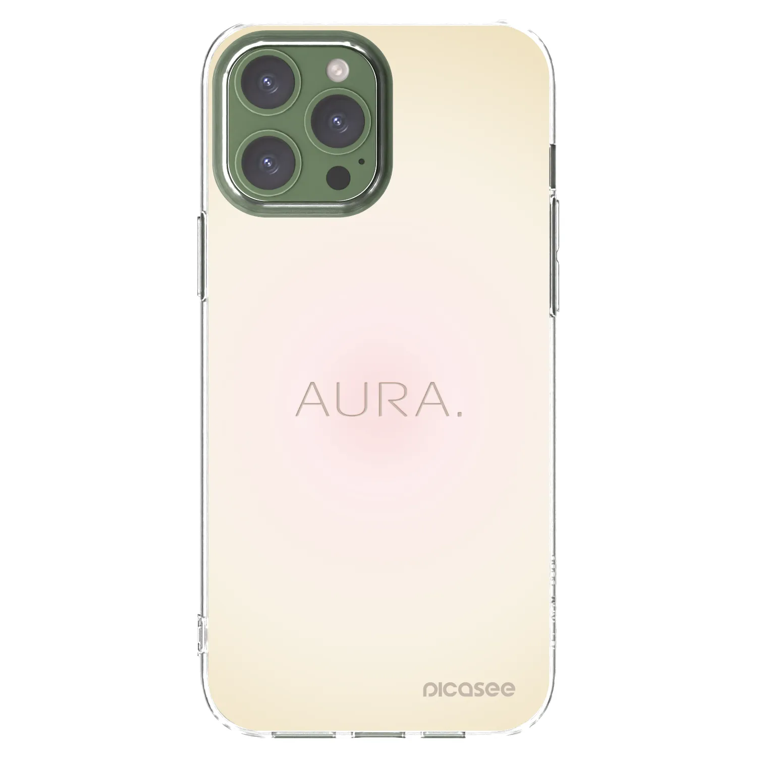 Picasee silikonový průhledný obal pro Apple iPhone 13 Pro Max - Aura