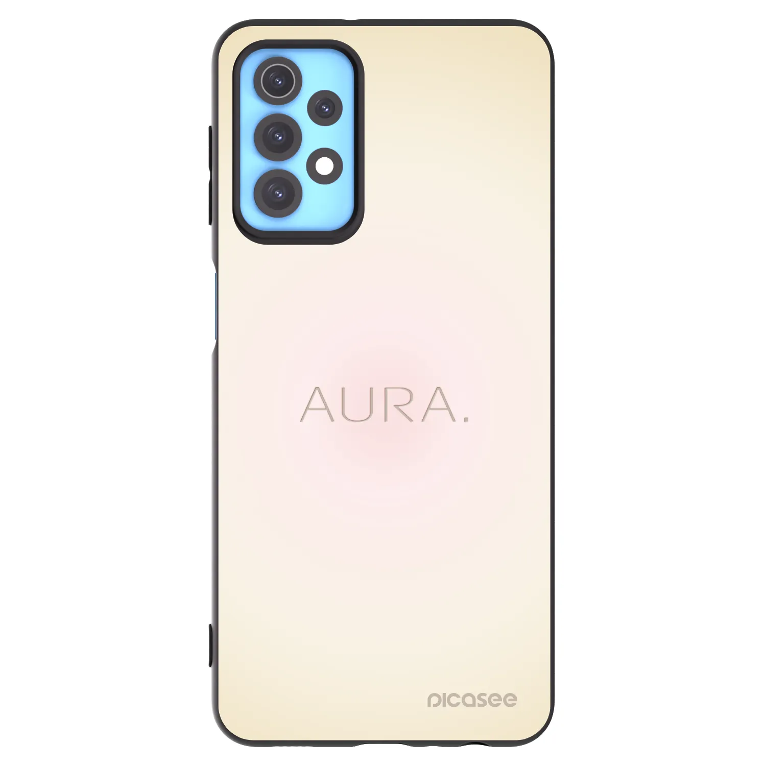 Picasee silikonový černý obal pro Samsung Galaxy A32 4G SM-A325F - Aura