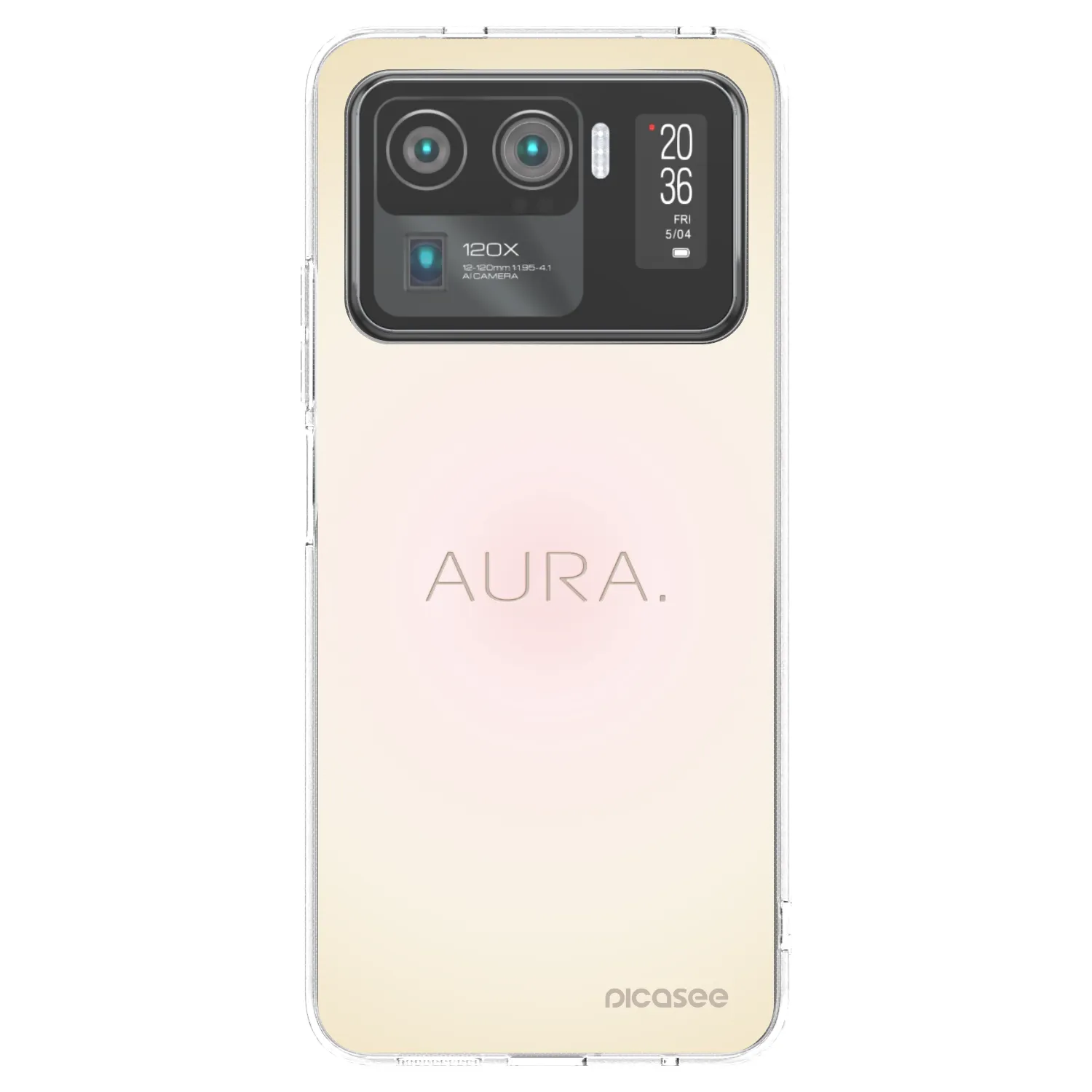 Picasee silikonový průhledný obal pro Xiaomi Mi 11 Ultra - Aura