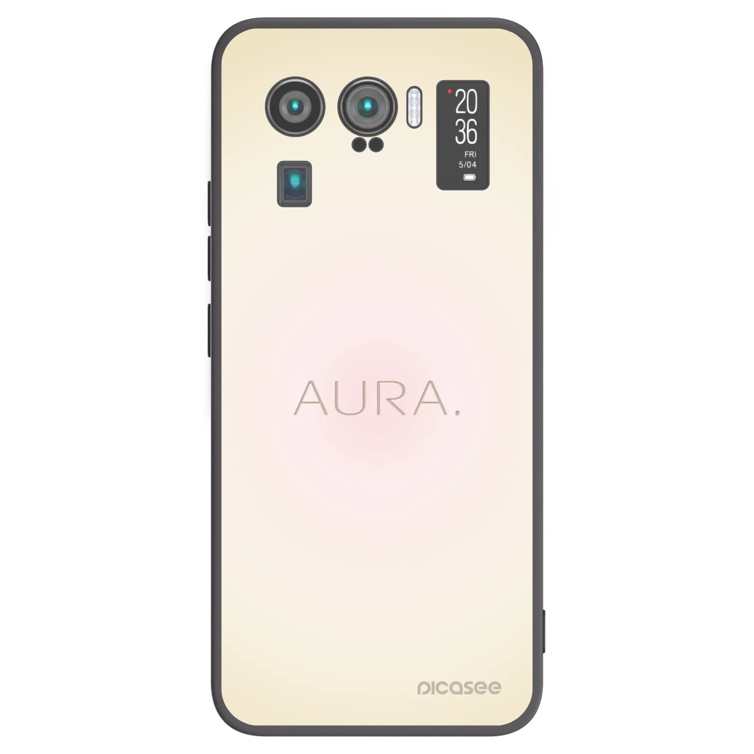 Picasee silikonový černý obal pro Xiaomi Mi 11 Ultra - Aura