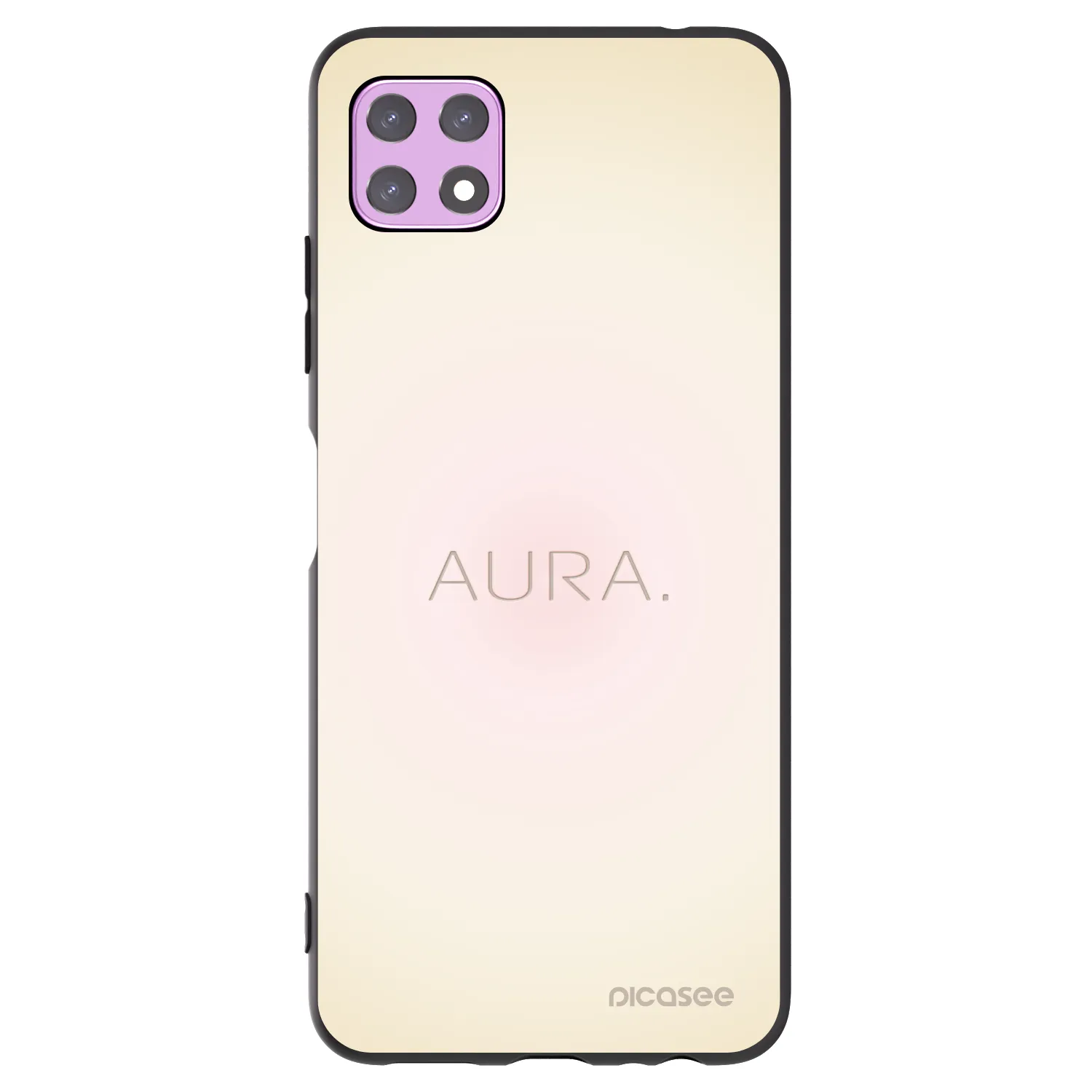 Picasee silikonový černý obal pro Samsung Galaxy A22 A226B 5G - Aura