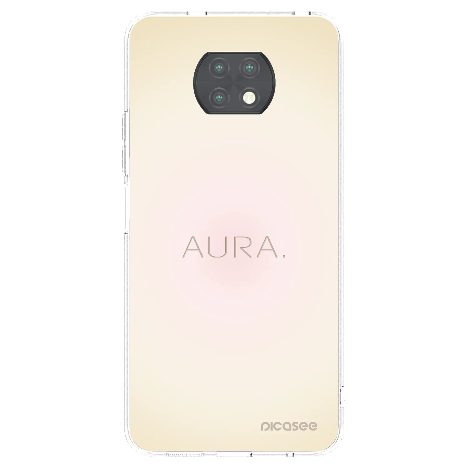 Picasee silikonový průhledný obal pro Xiaomi Redmi Note 9T - Aura