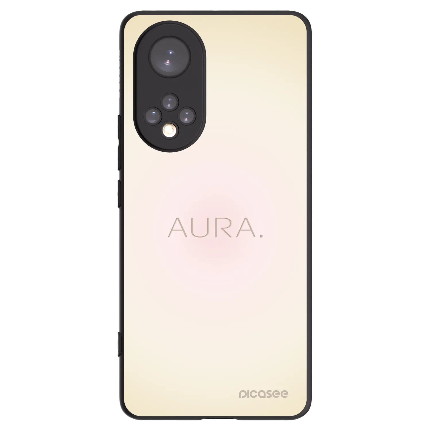 Picasee silikonový černý obal pro Honor 50 5G - Aura