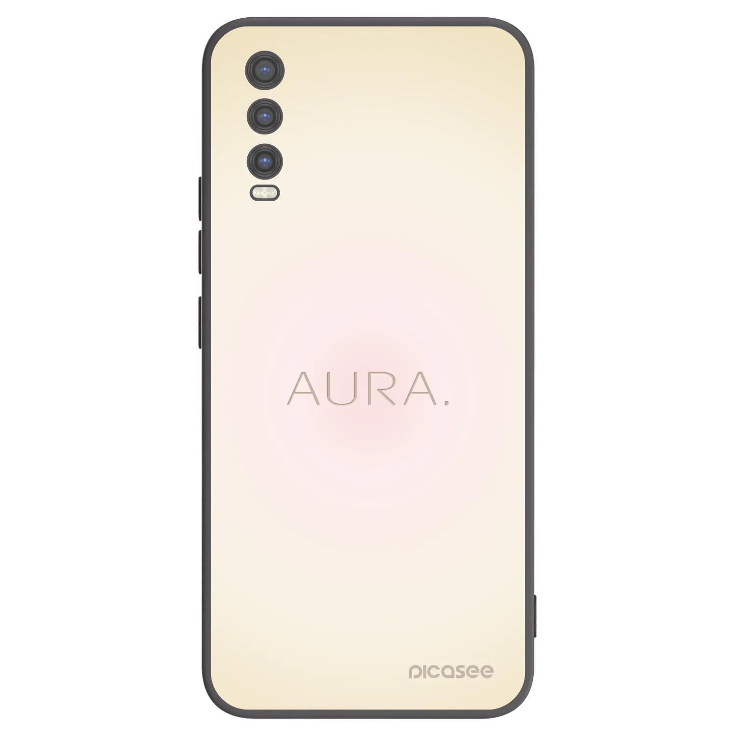 Picasee silikonový černý obal pro Vivo Y20s - Aura