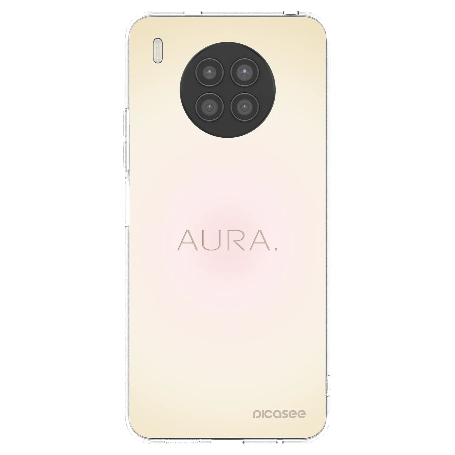 Picasee silikonový průhledný obal pro Huawei Nova 8i - Aura