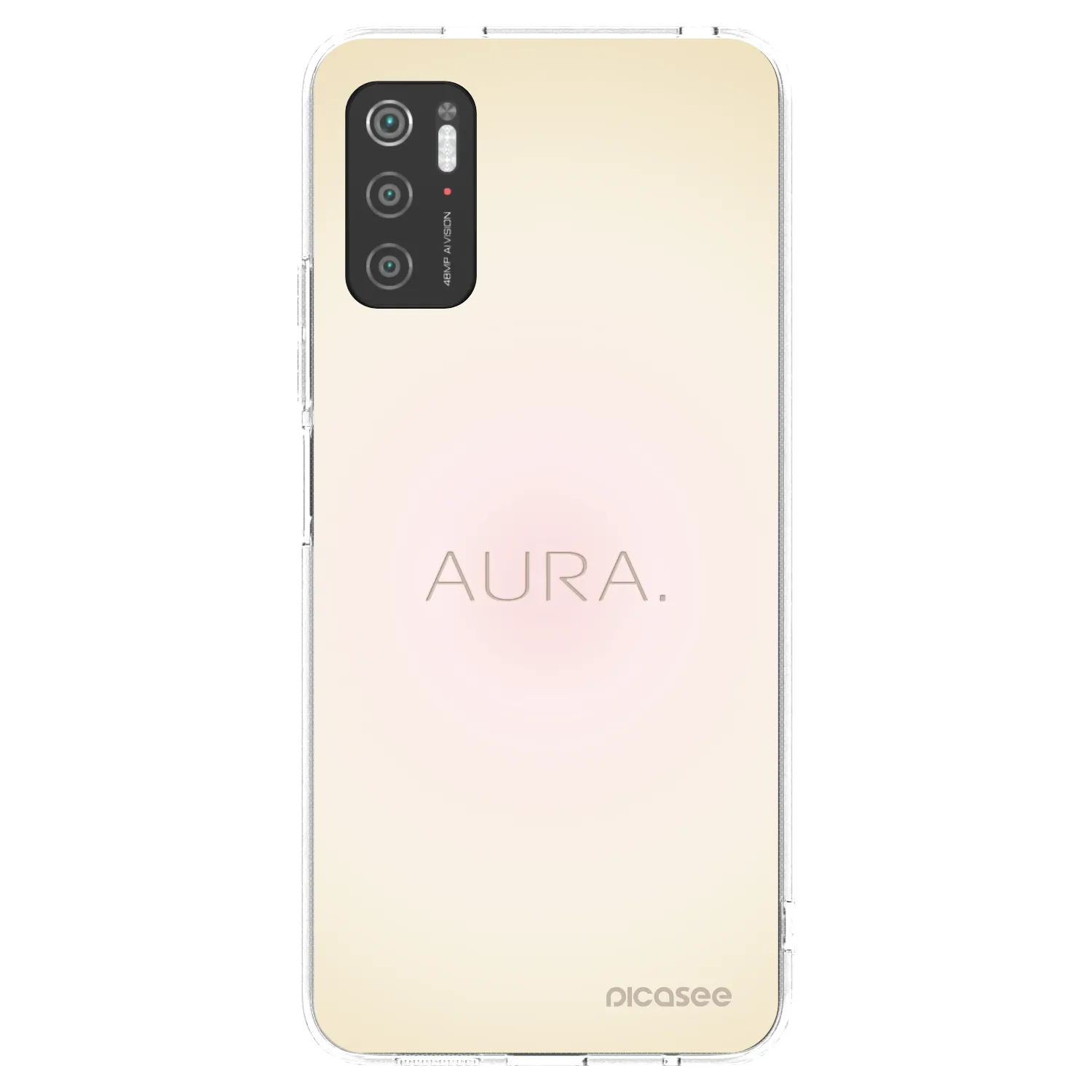 Picasee silikonový průhledný obal pro Xiaomi Poco M3 Pro 5G - Aura