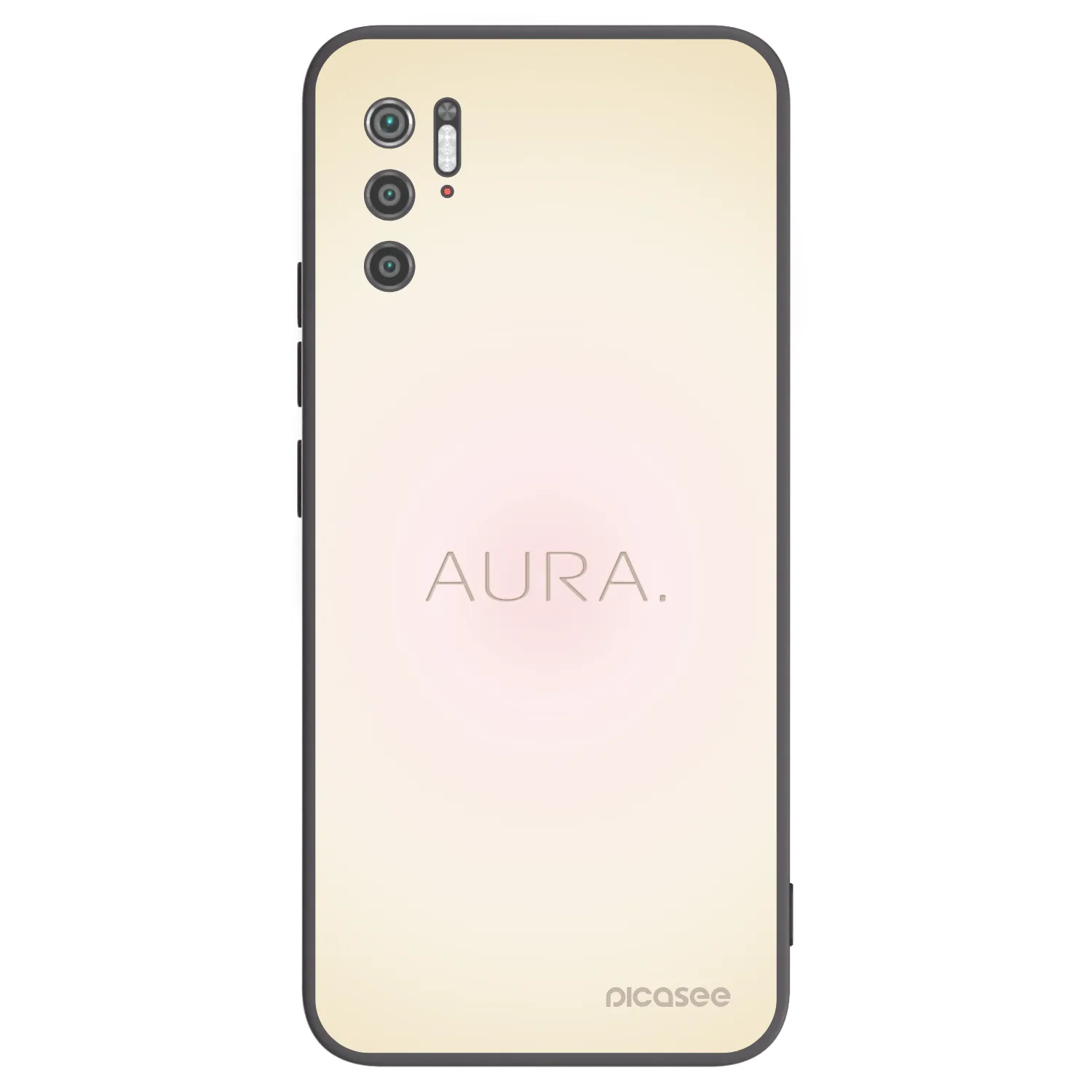 Picasee silikonový černý obal pro Xiaomi Poco M3 Pro 5G - Aura