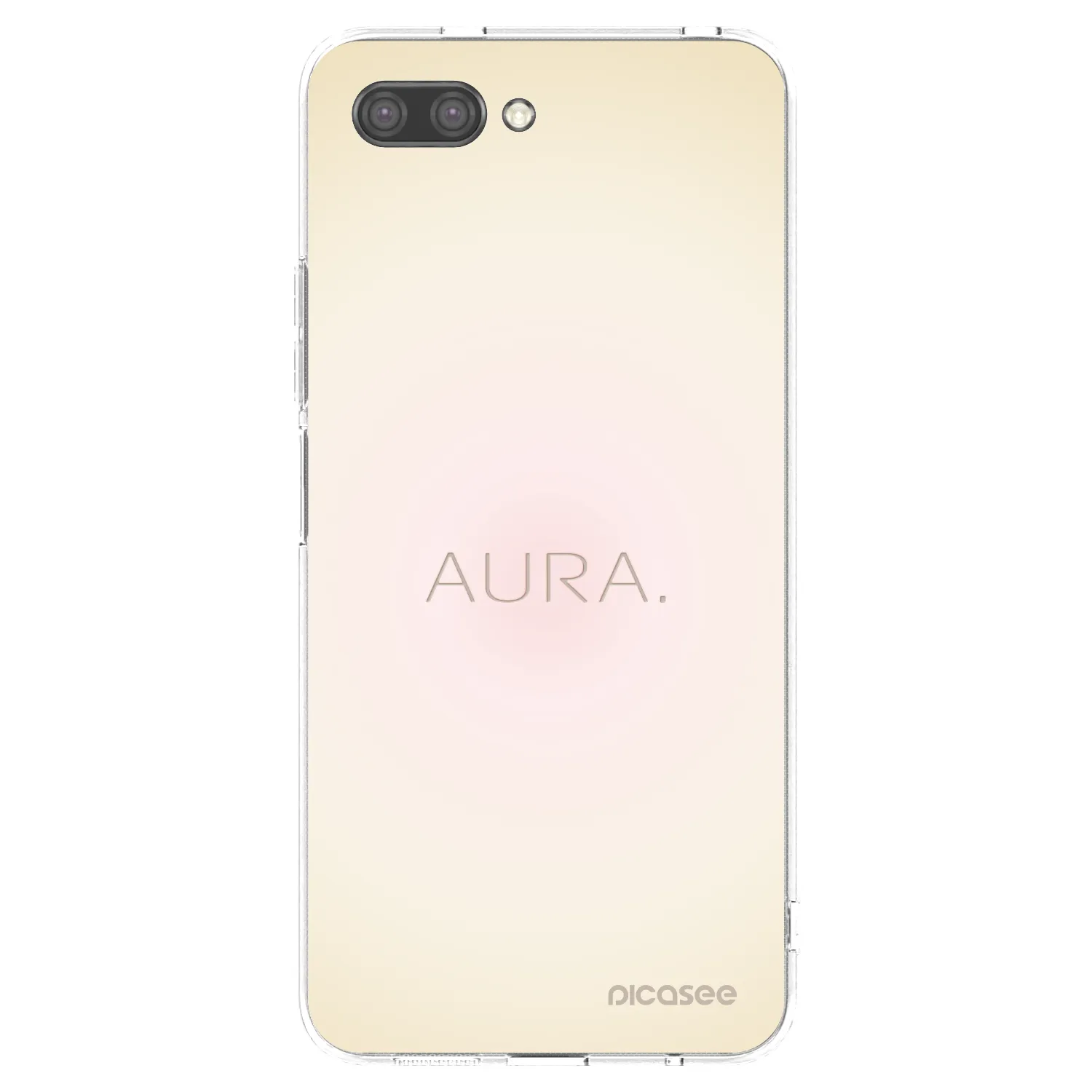 Picasee silikonový průhledný obal pro Honor 10 - Aura