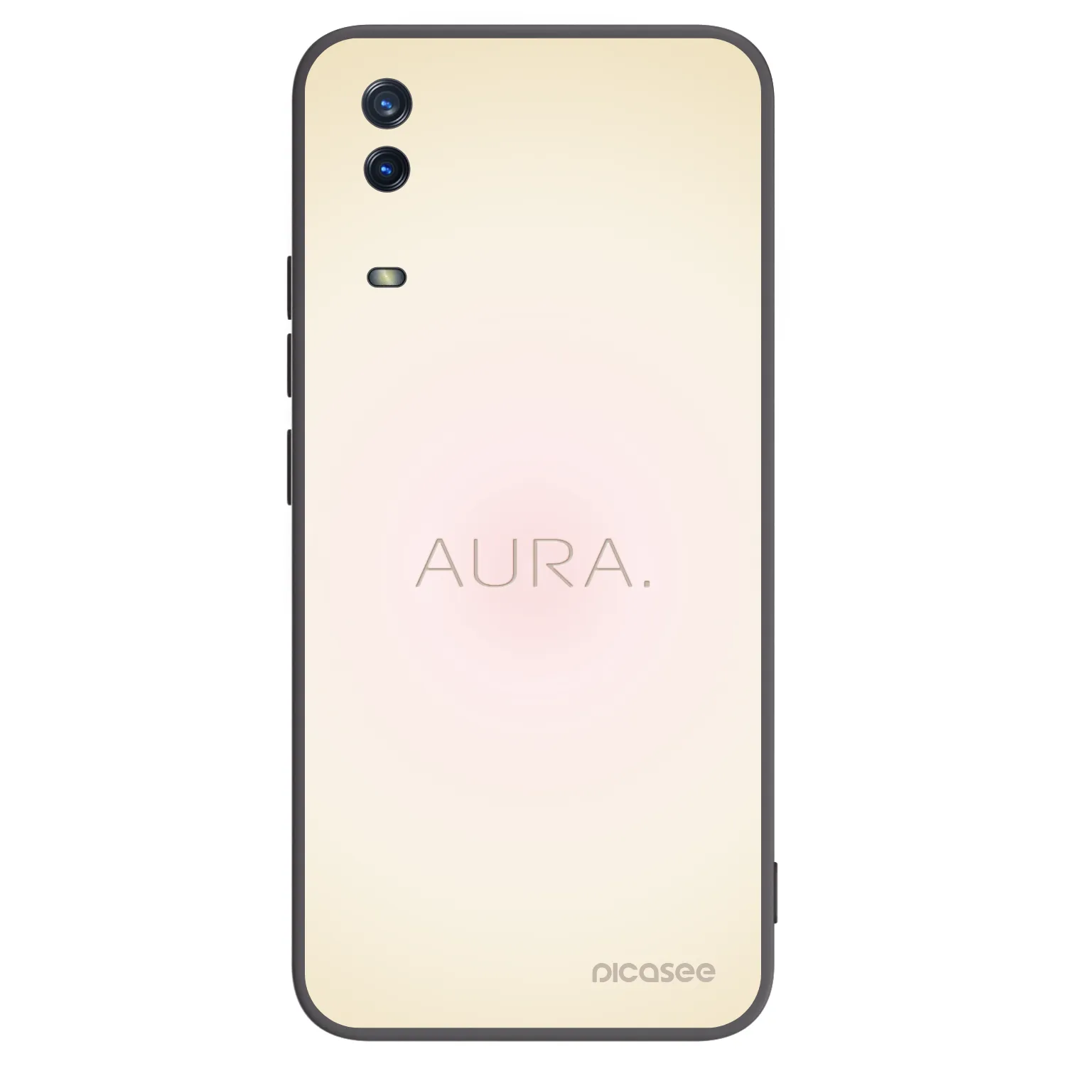 Picasee silikonový černý obal pro Vivo Y11s - Aura