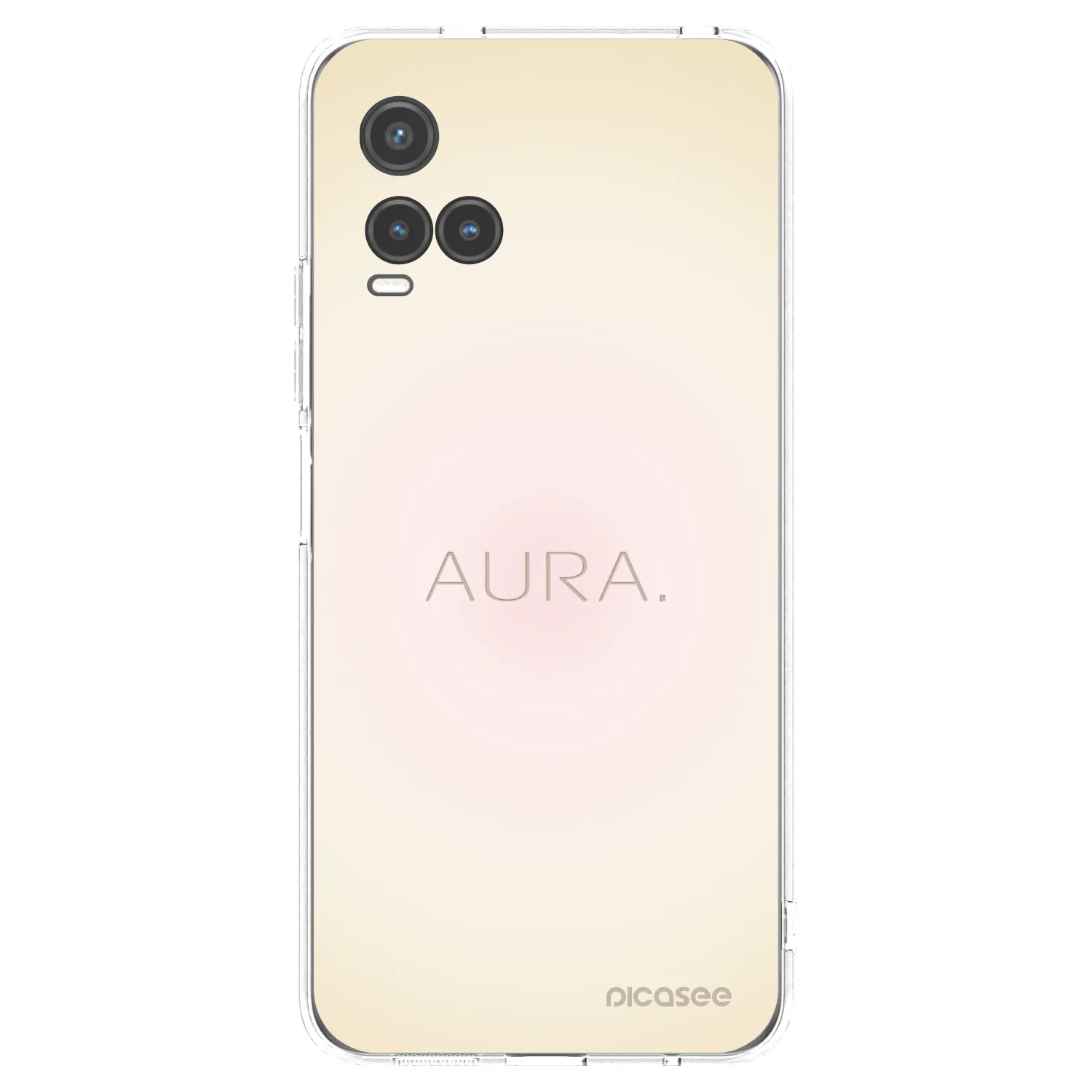 Picasee silikonový průhledný obal pro Vivo Y33s - Aura