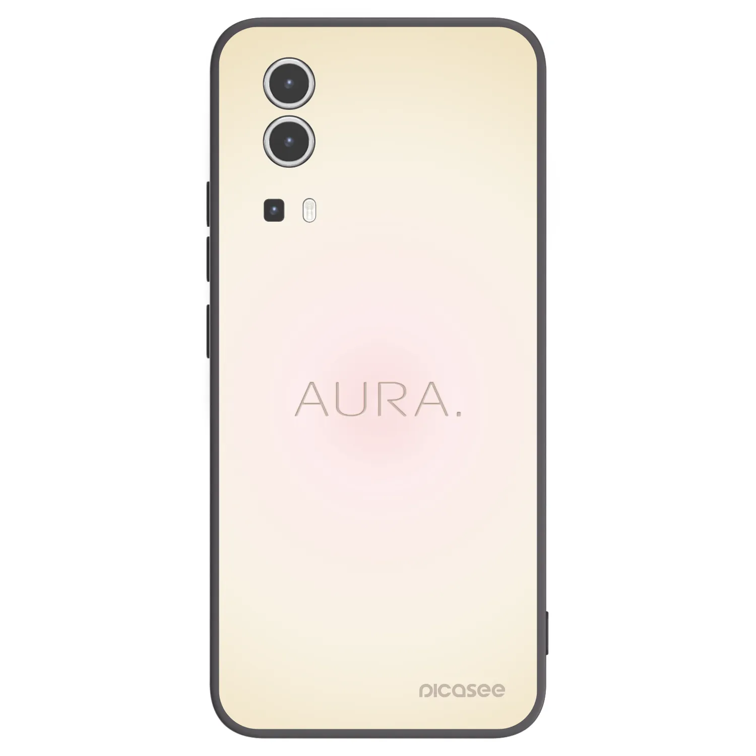 Picasee silikonový černý obal pro Vivo Y72 5G - Aura
