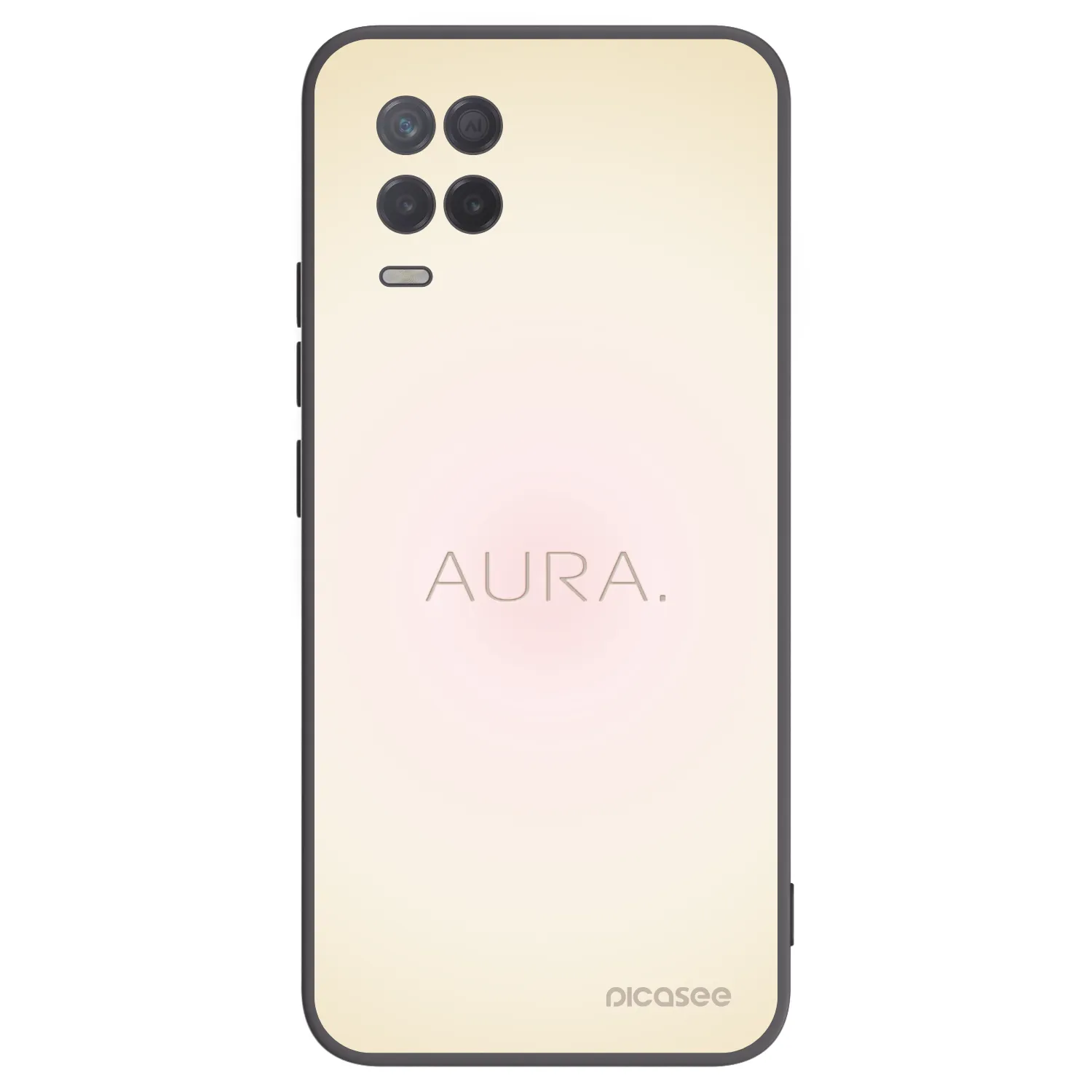 Picasee silikonový černý obal pro Realme 8 5G - Aura