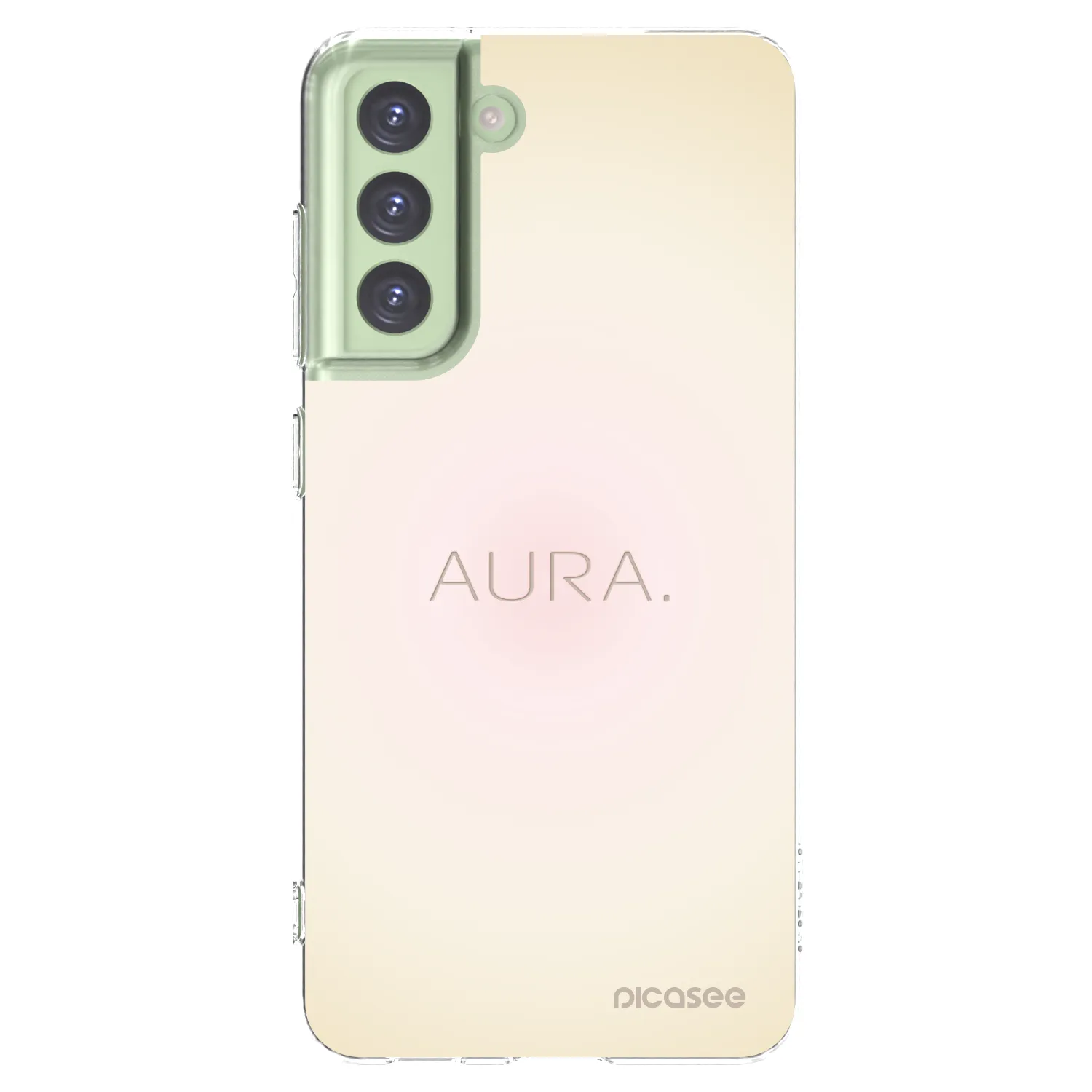 Picasee silikonový průhledný obal pro Samsung Galaxy S21 FE 5G - Aura