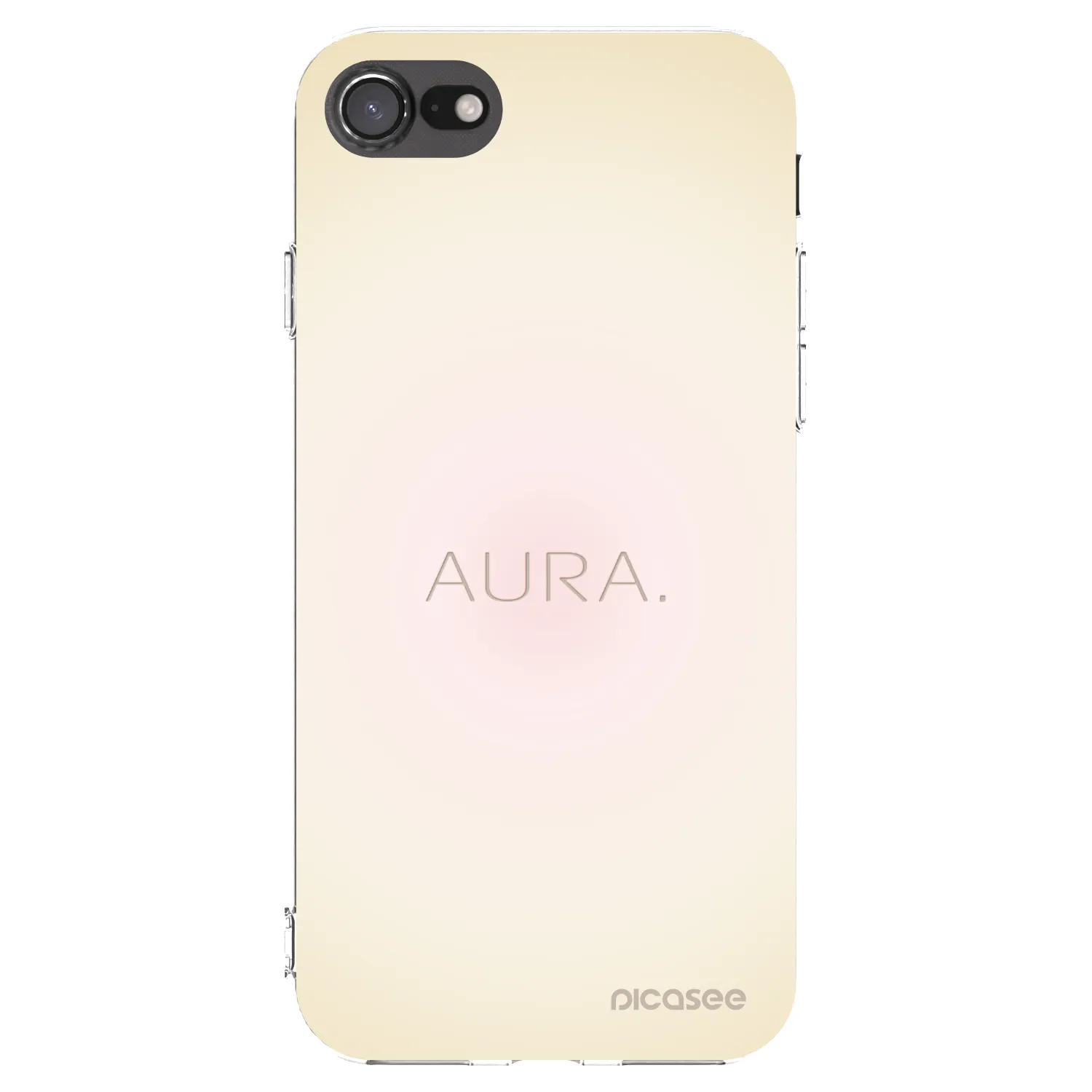 Picasee silikonový průhledný obal pro Apple iPhone SE 2022 - Aura