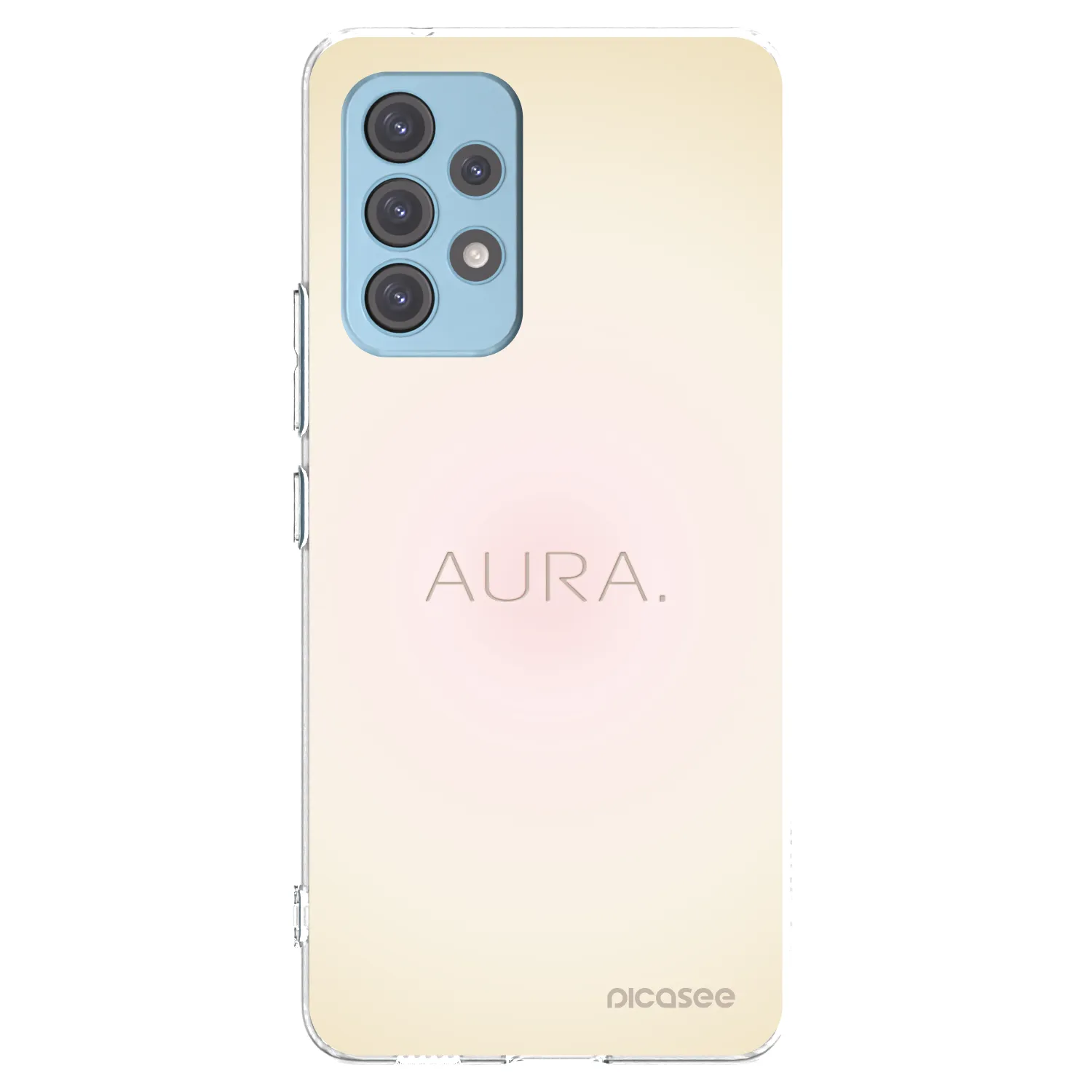 Picasee silikonový průhledný obal pro Samsung Galaxy A53 5G A536 - Aura