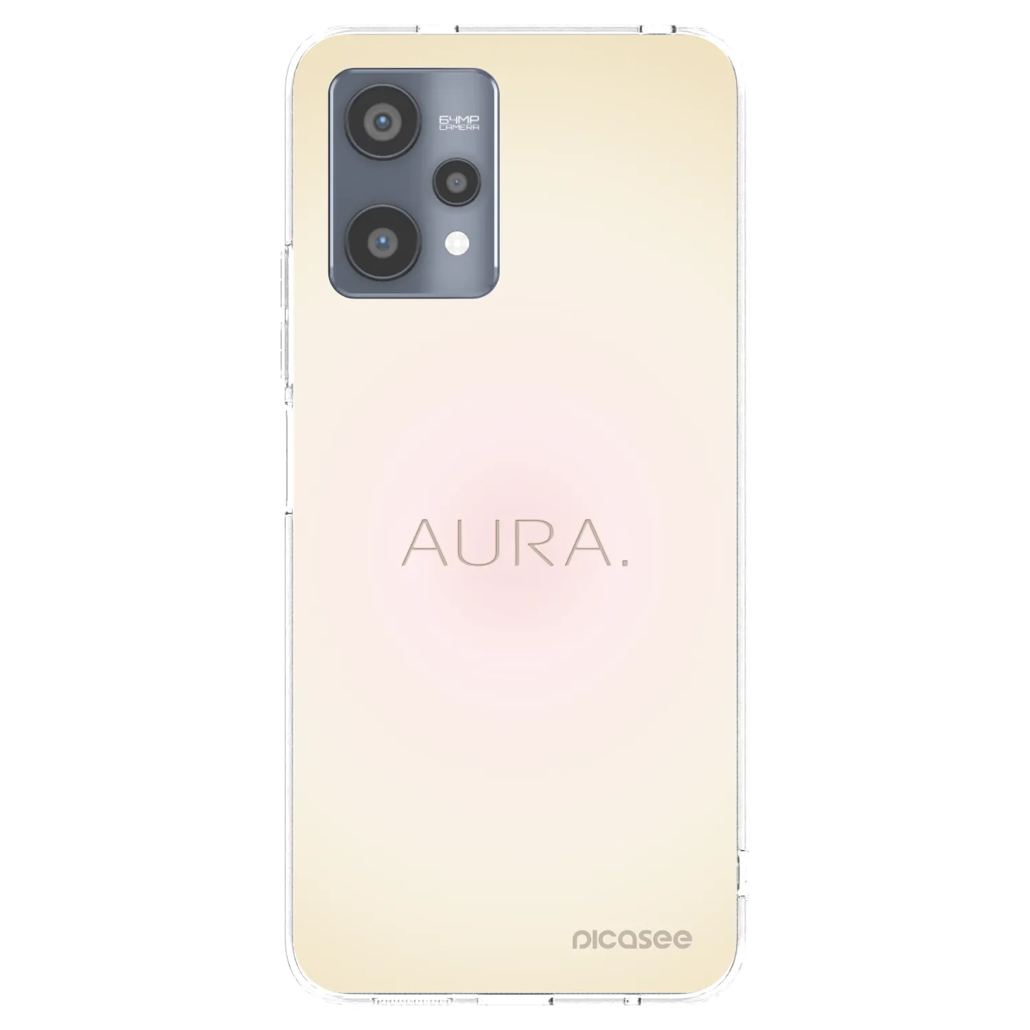 Picasee silikonový průhledný obal pro Realme 9 Pro 5G - Aura