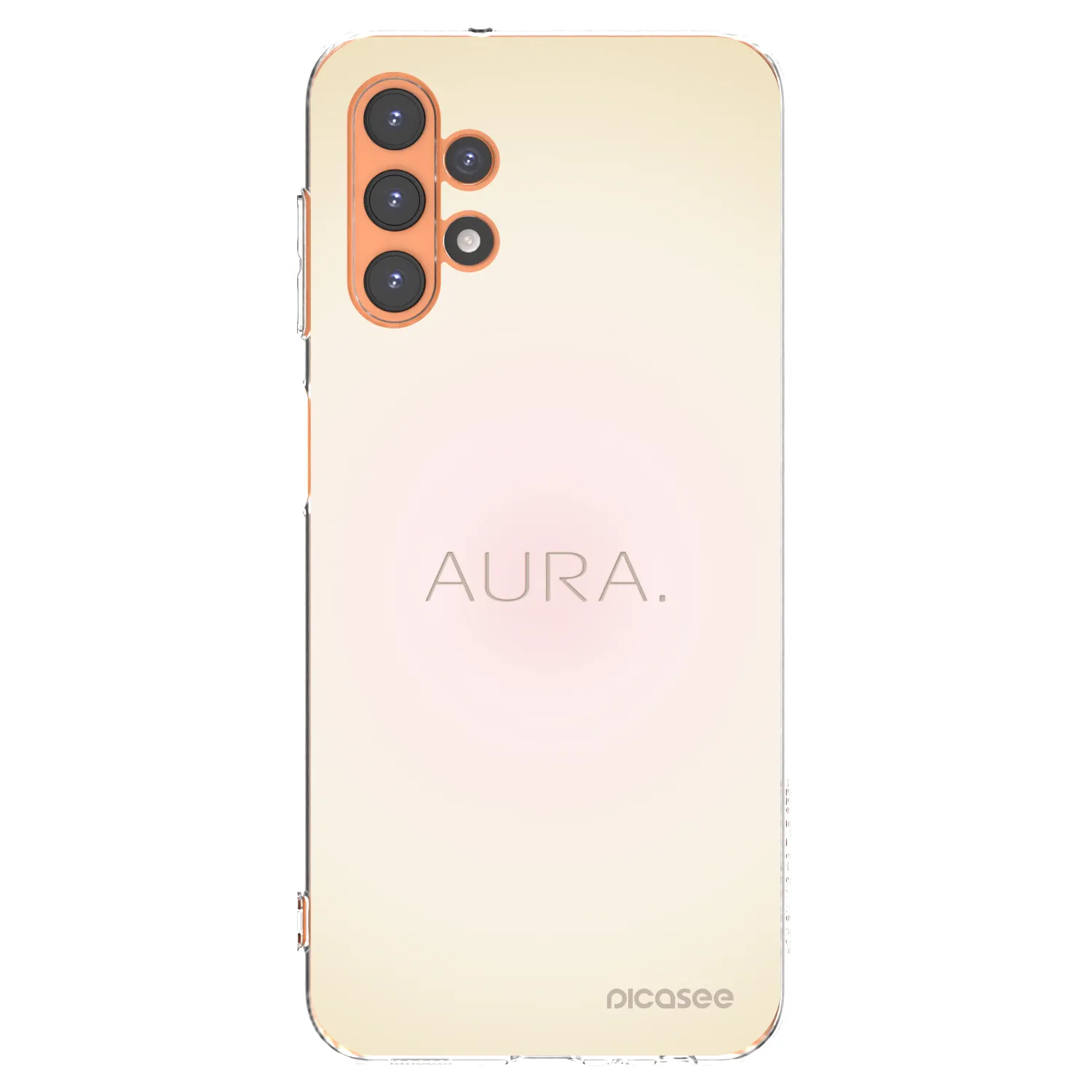 Picasee silikonový průhledný obal pro Samsung Galaxy A13 4G A135 - Aura