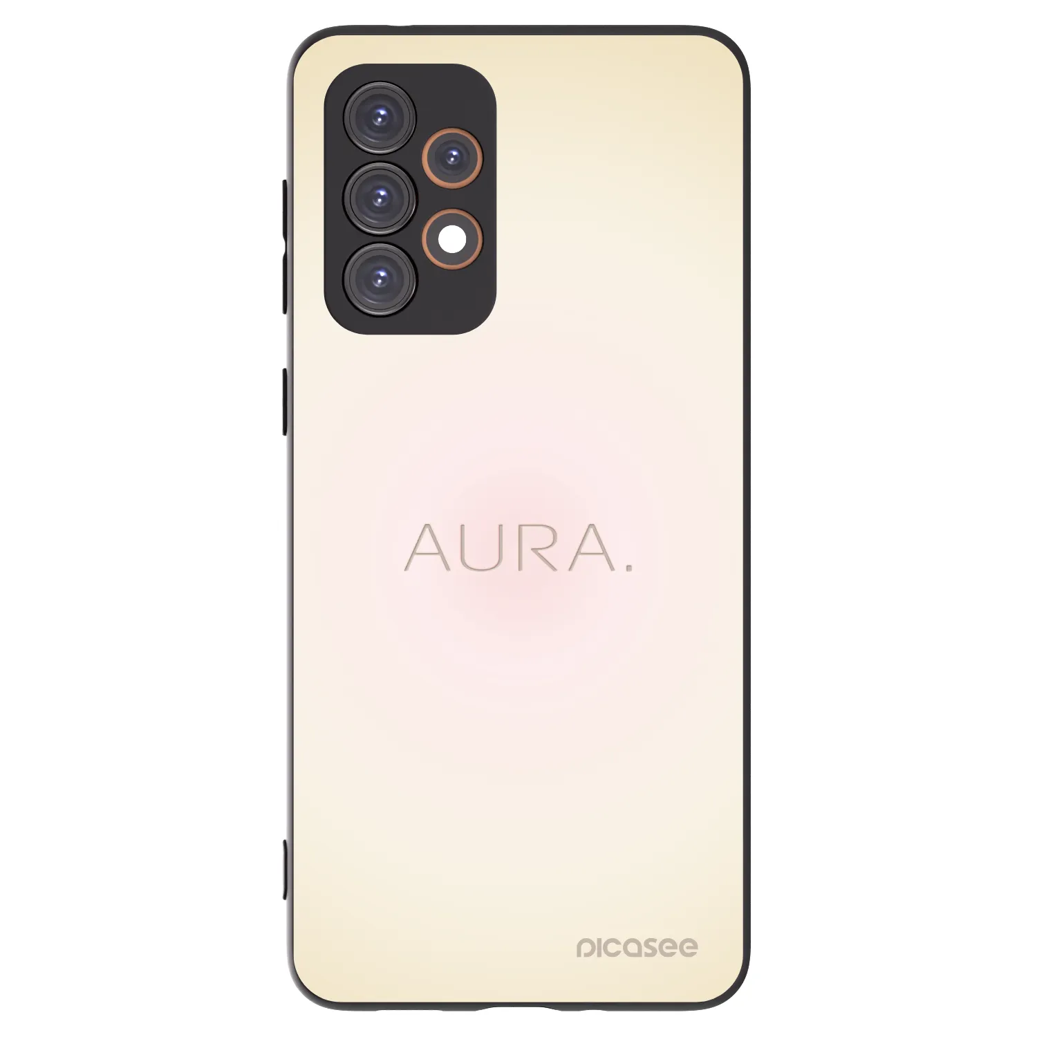 Picasee silikonový černý obal pro Samsung Galaxy A33 5G A336 - Aura