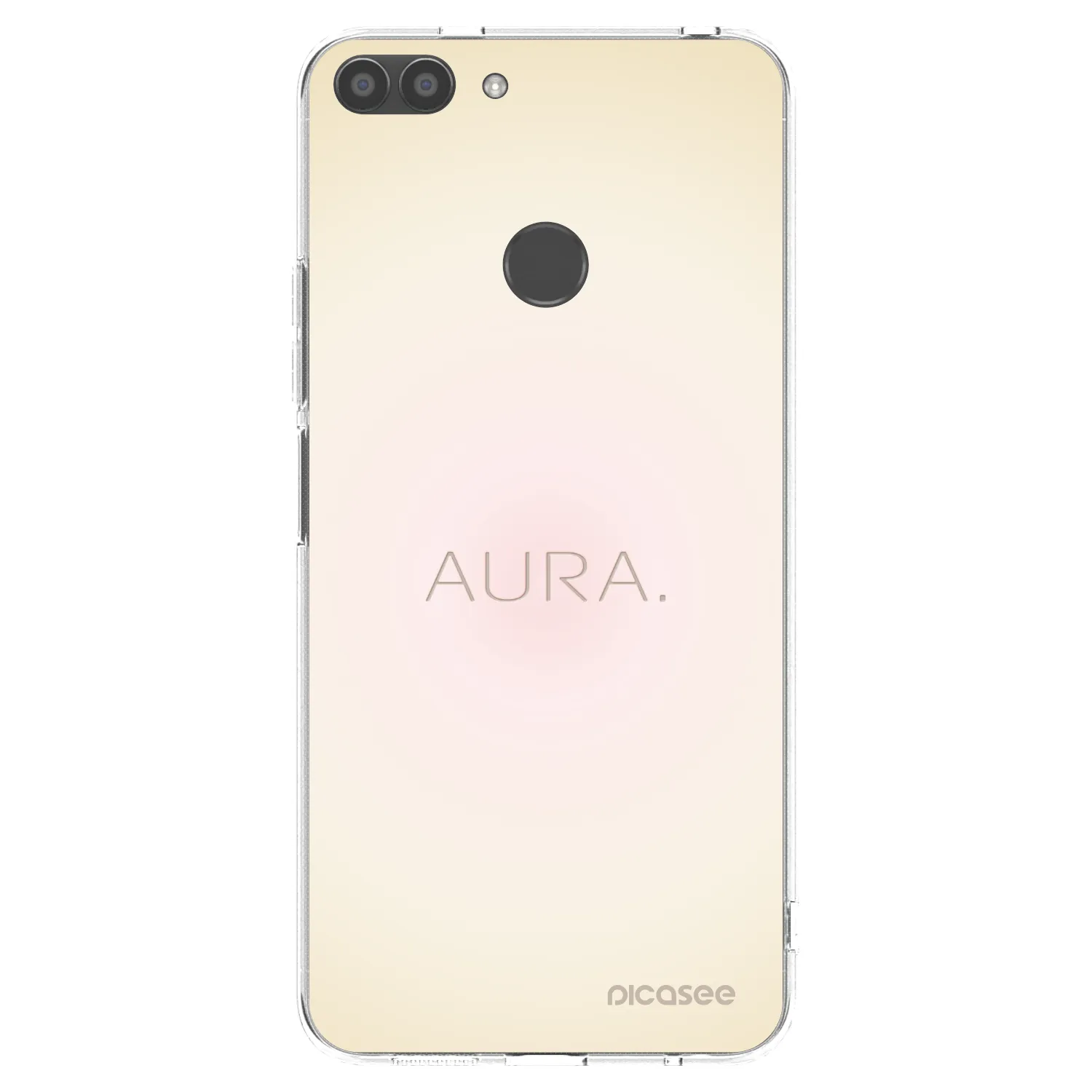 Picasee silikonový průhledný obal pro Huawei P Smart - Aura