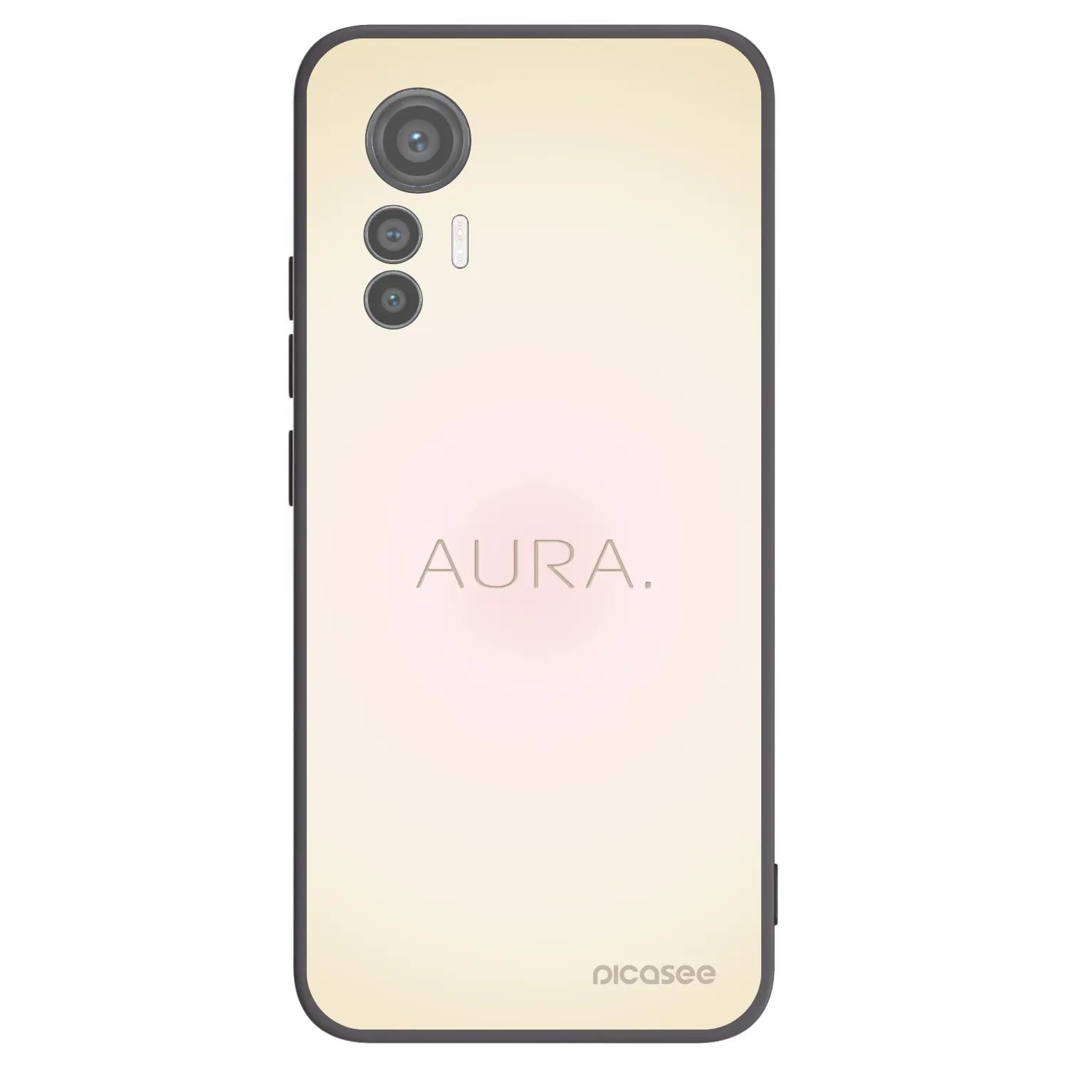 Picasee silikonový černý obal pro Xiaomi 12 Lite - Aura