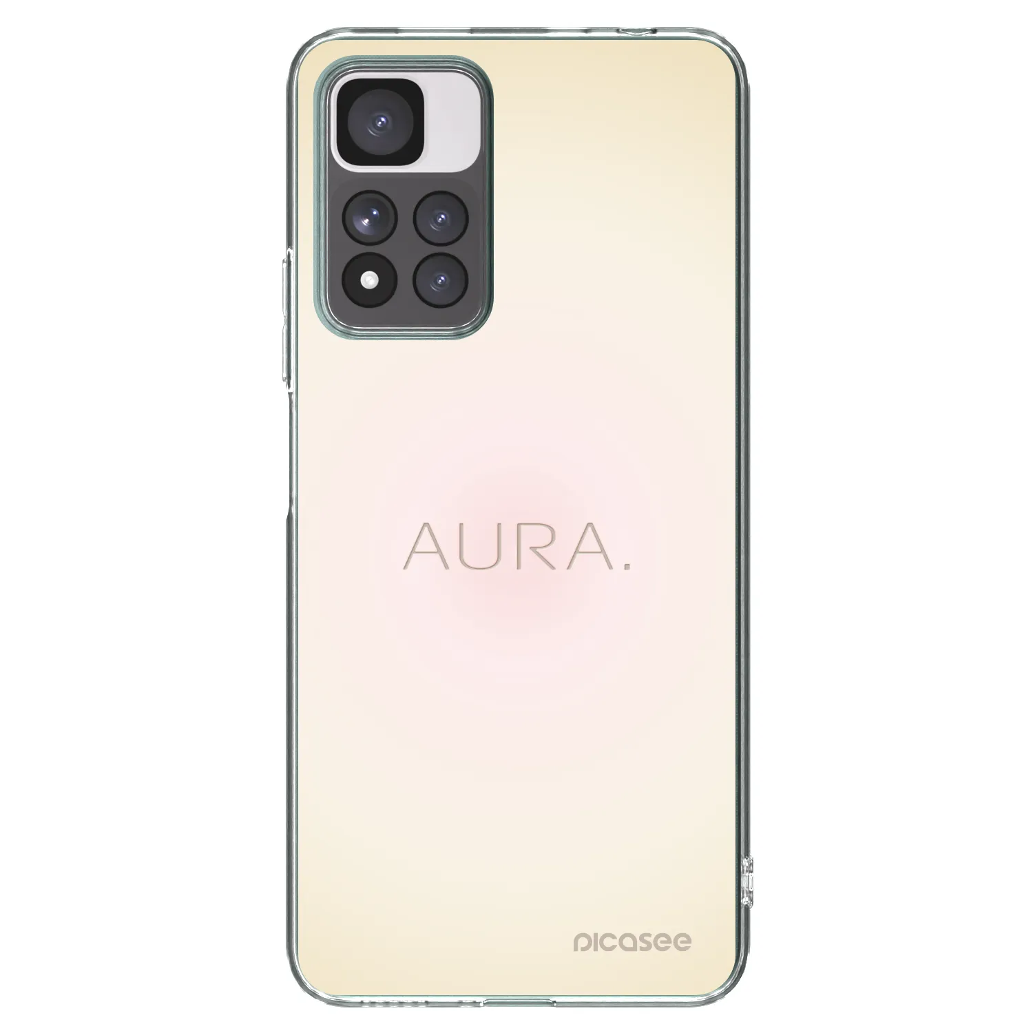 Picasee silikonový průhledný obal pro Xiaomi Redmi Note 11 Pro+ 5G - Aura