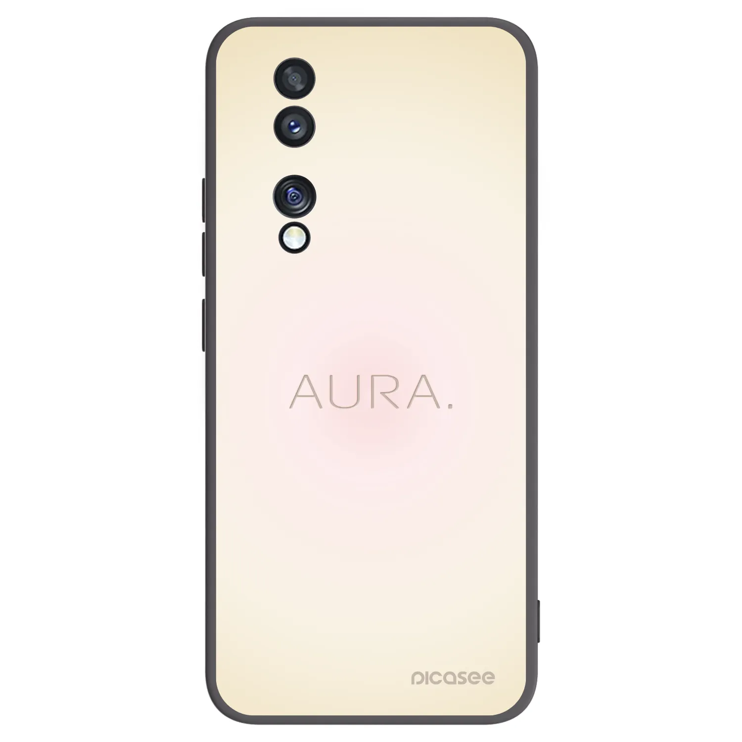 Picasee silikonový černý obal pro Honor 70 - Aura