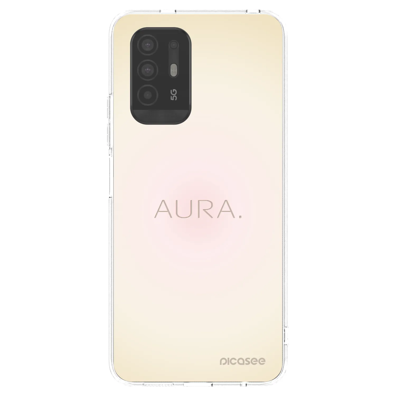 Picasee silikonový průhledný obal pro OPPO A94 5G - Aura
