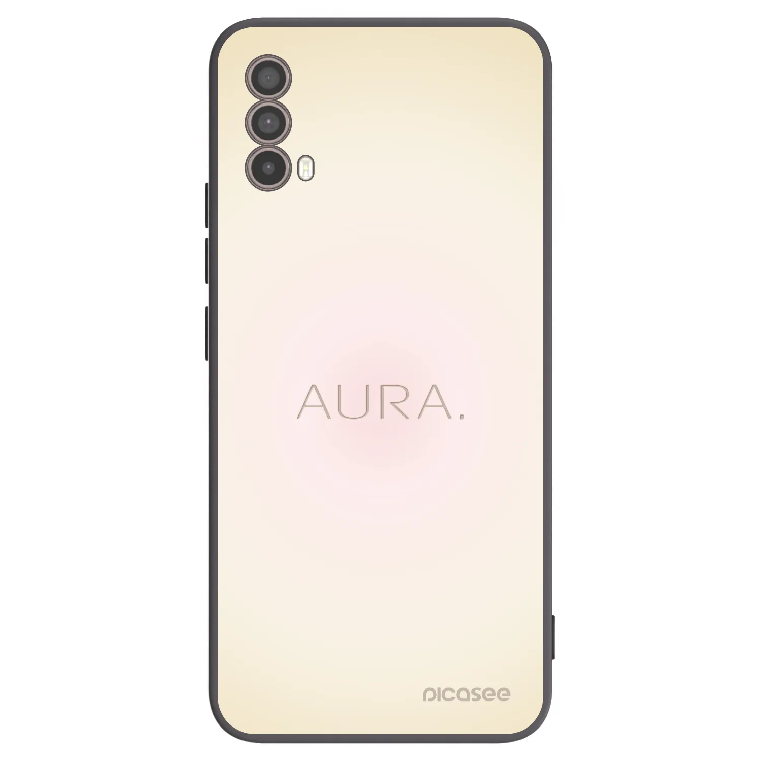 Picasee silikonový černý obal pro Motorola Moto E40 - Aura