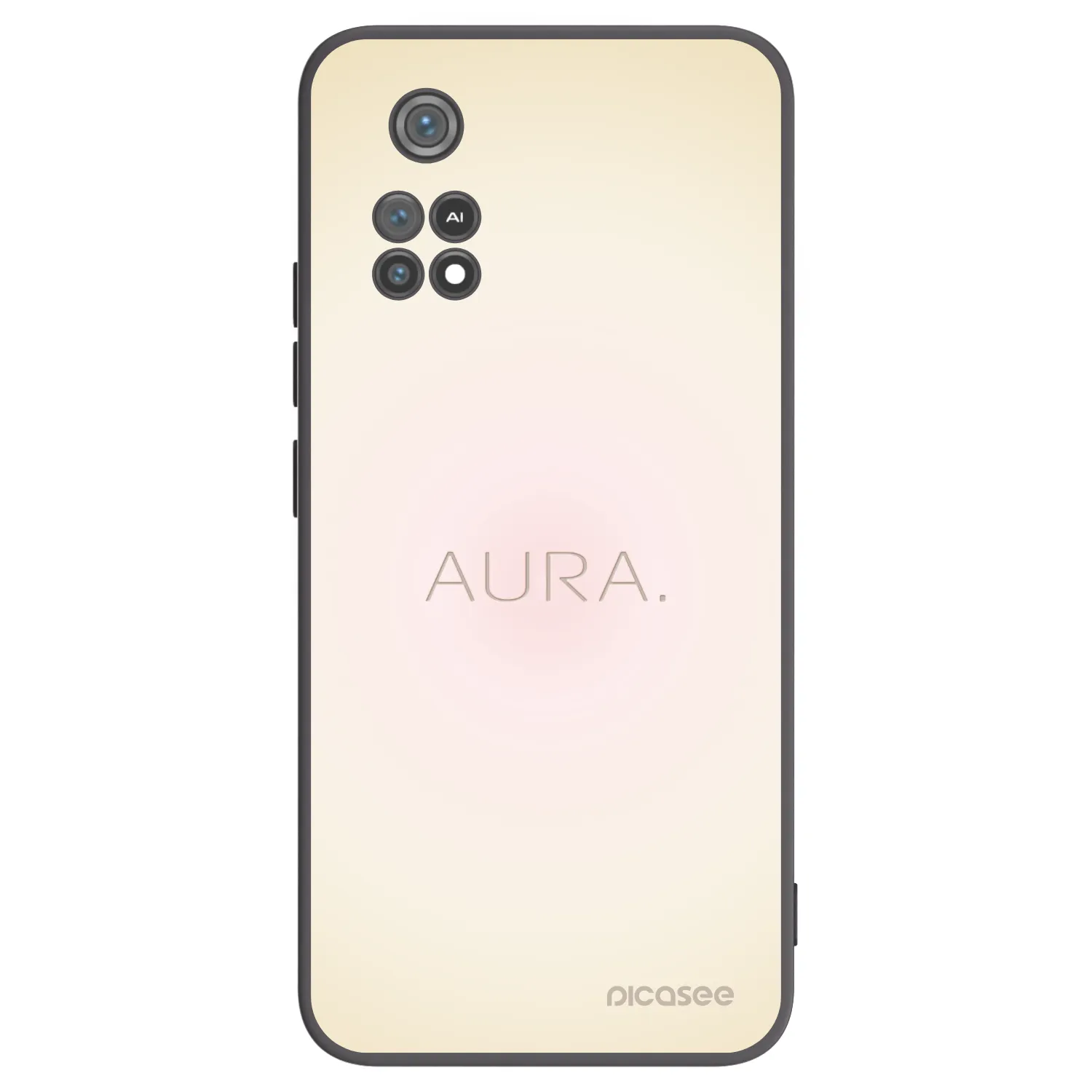 Picasee silikonový černý obal pro Xiaomi Poco M4 Pro - Aura