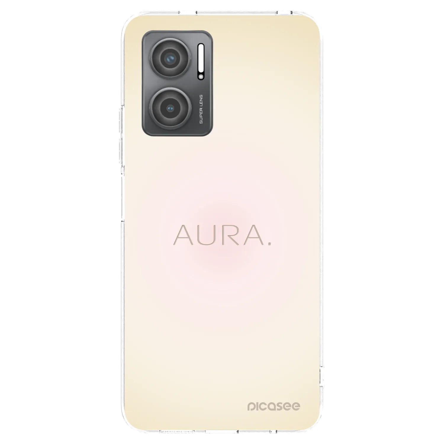 Picasee silikonový průhledný obal pro Xiaomi Redmi 10 5G - Aura