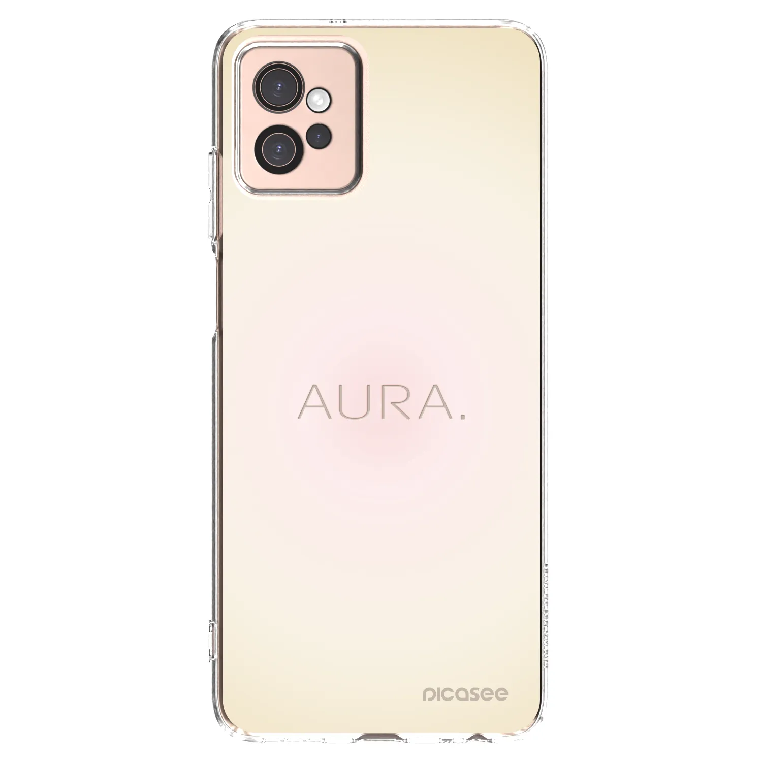 Picasee silikonový průhledný obal pro Motorola Moto G32 - Aura