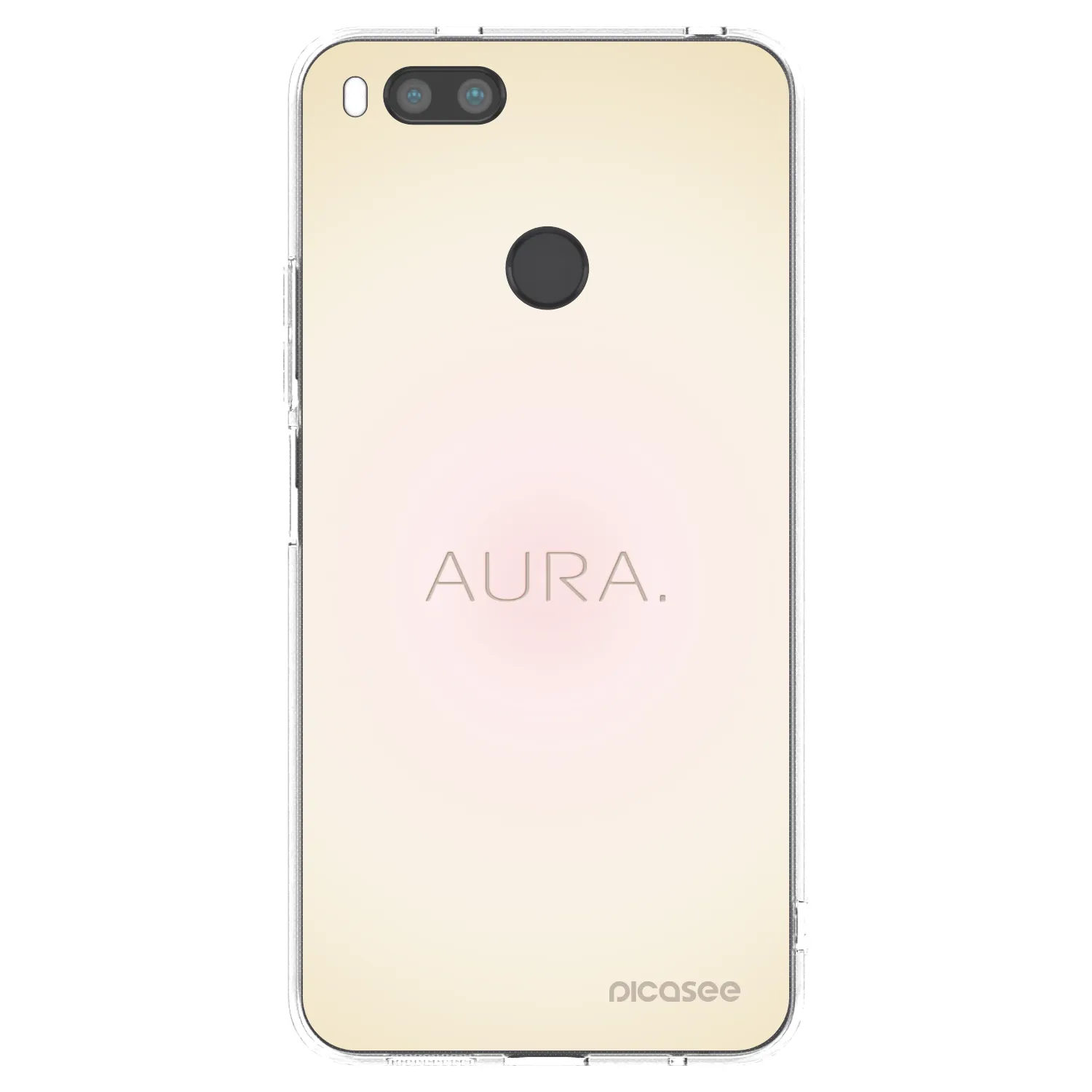 Picasee silikonový průhledný obal pro Xiaomi Redmi A1 - Aura