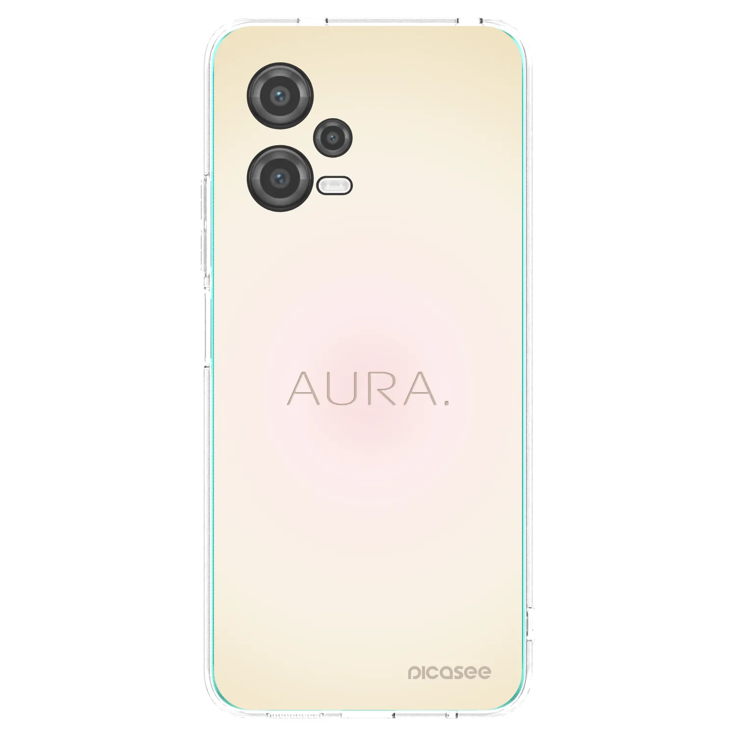 Picasee silikonový průhledný obal pro Xiaomi Poco X5 - Aura