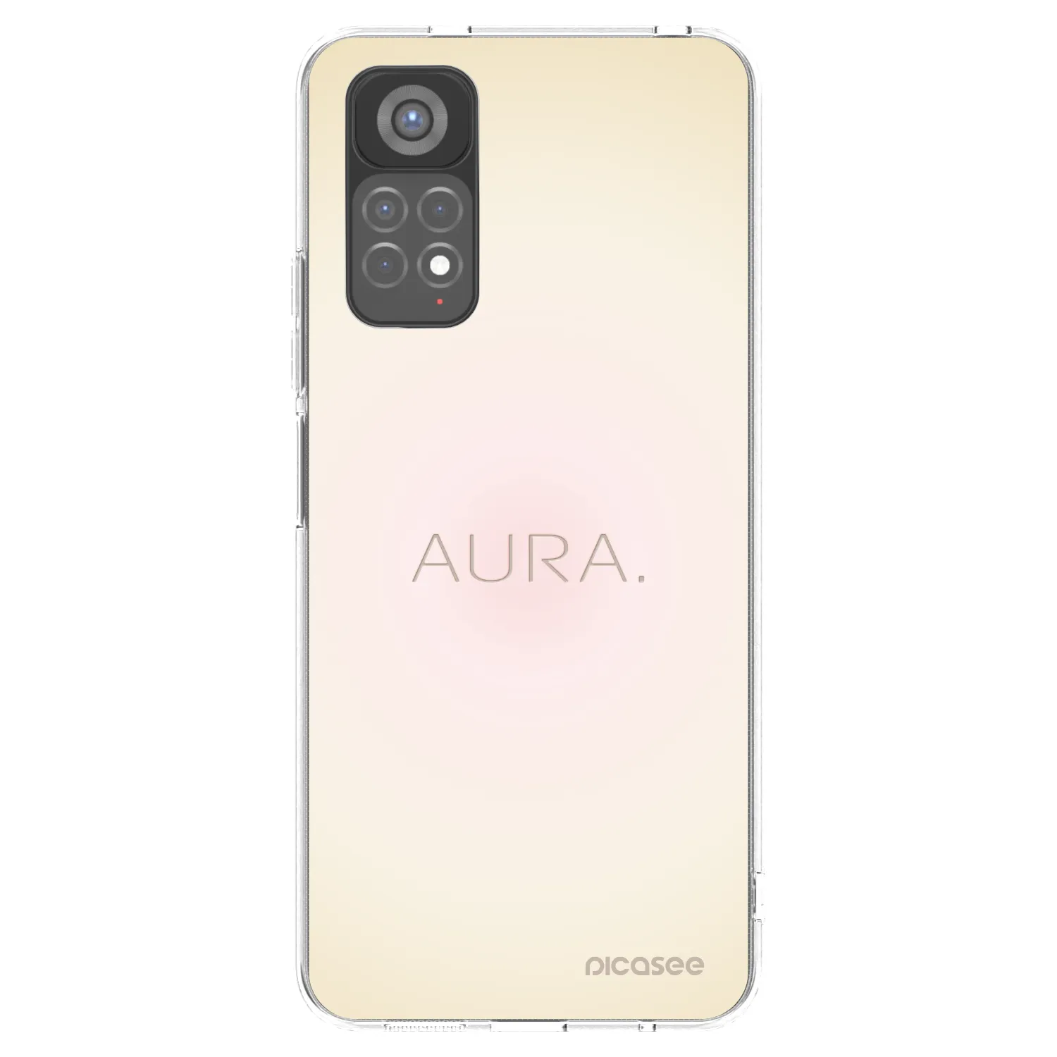Picasee silikonový průhledný obal pro Xiaomi Redmi Note 11S 5G - Aura