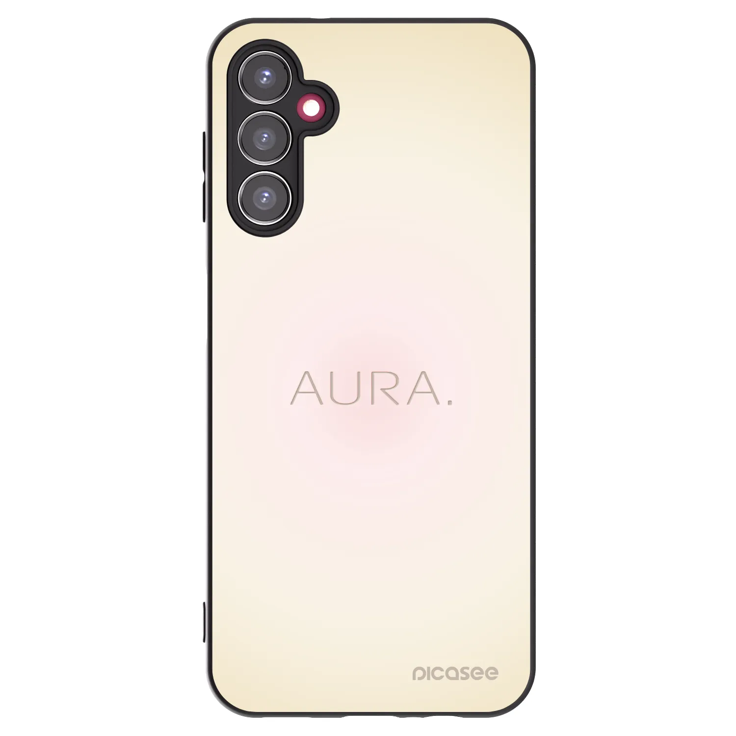 Picasee silikonový černý obal pro Samsung Galaxy A14 4G A145R - Aura