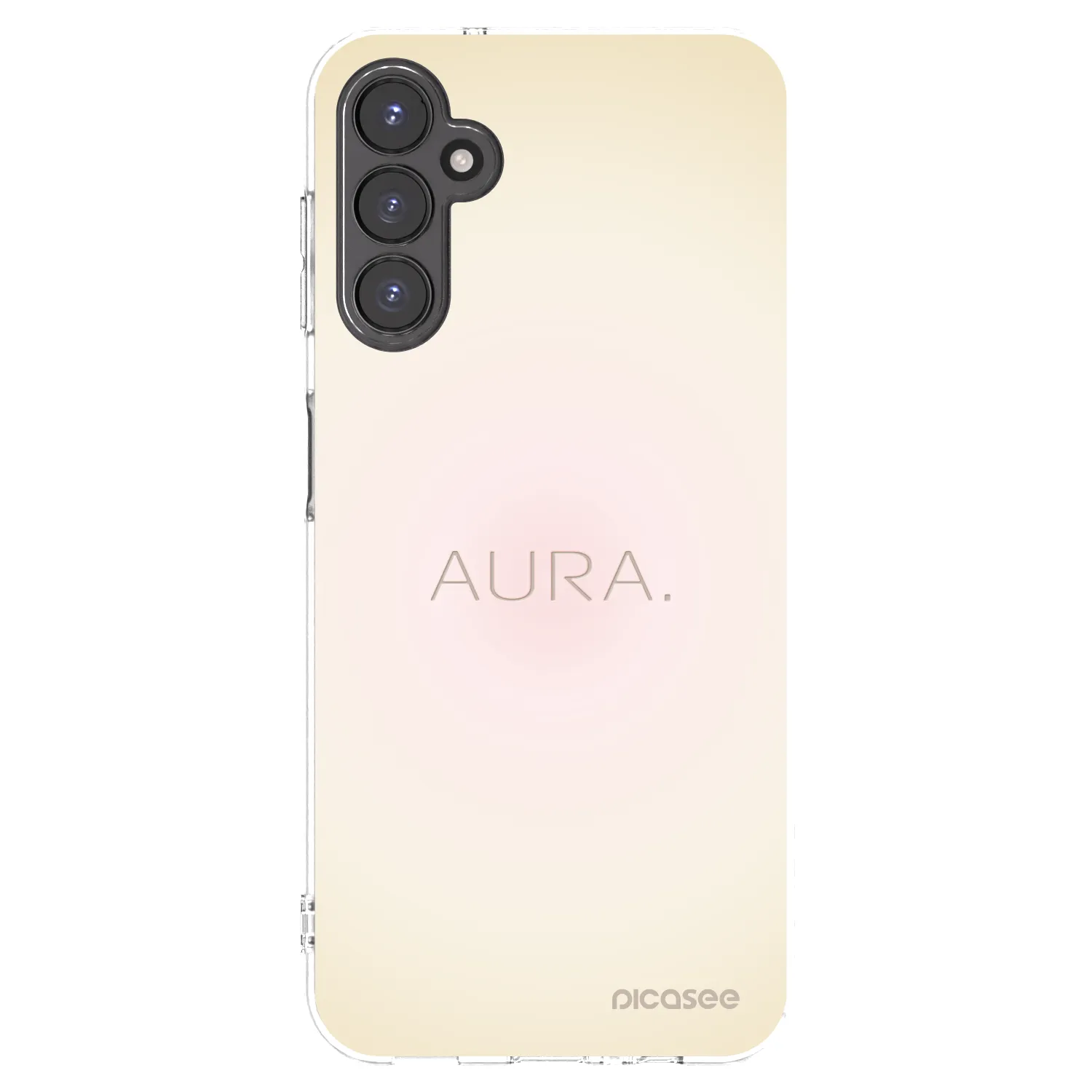 Picasee silikonový průhledný obal pro Samsung Galaxy A14 4G A145R - Aura