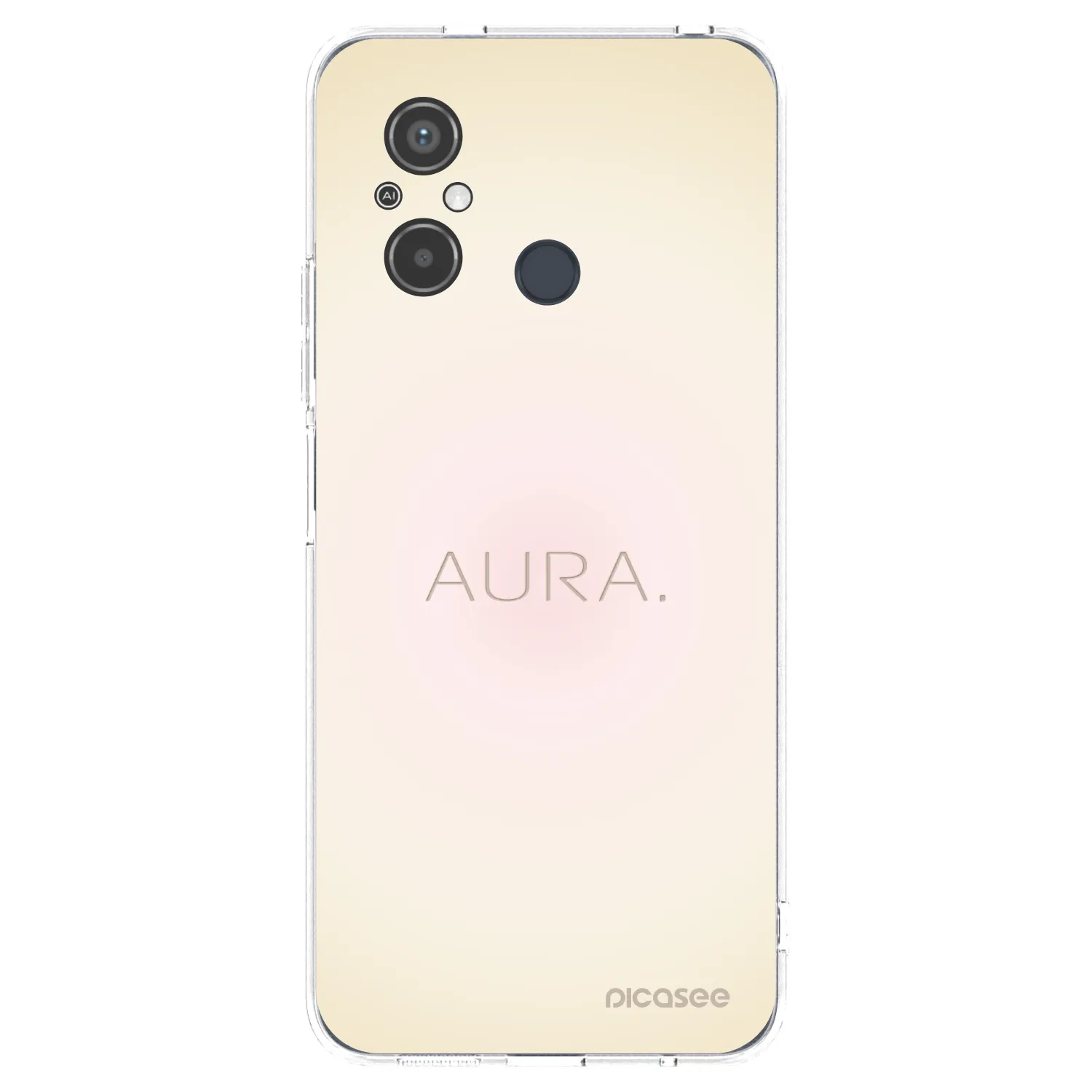 Picasee silikonový průhledný obal pro Xiaomi Redmi 12C - Aura