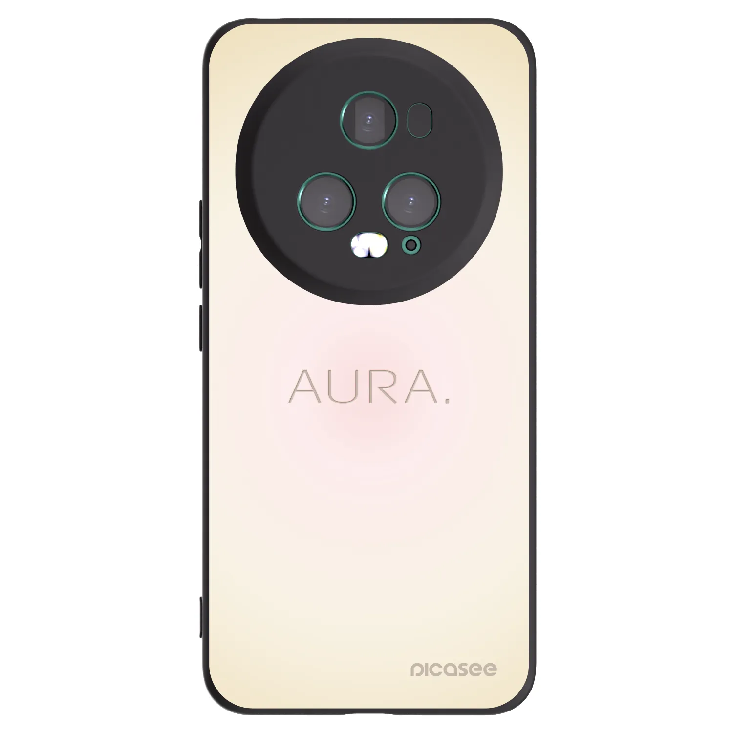 Picasee silikonový černý obal pro Honor Magic5 Pro - Aura