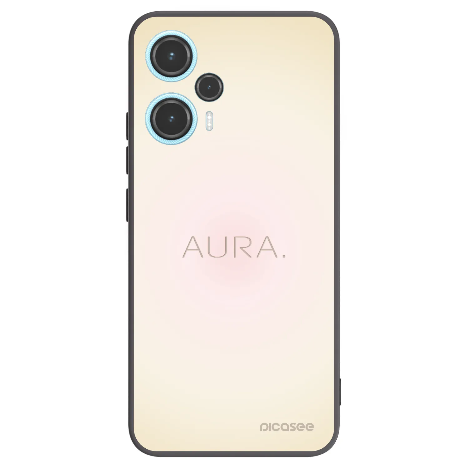 Picasee silikonový černý obal pro Xiaomi Poco F5 - Aura
