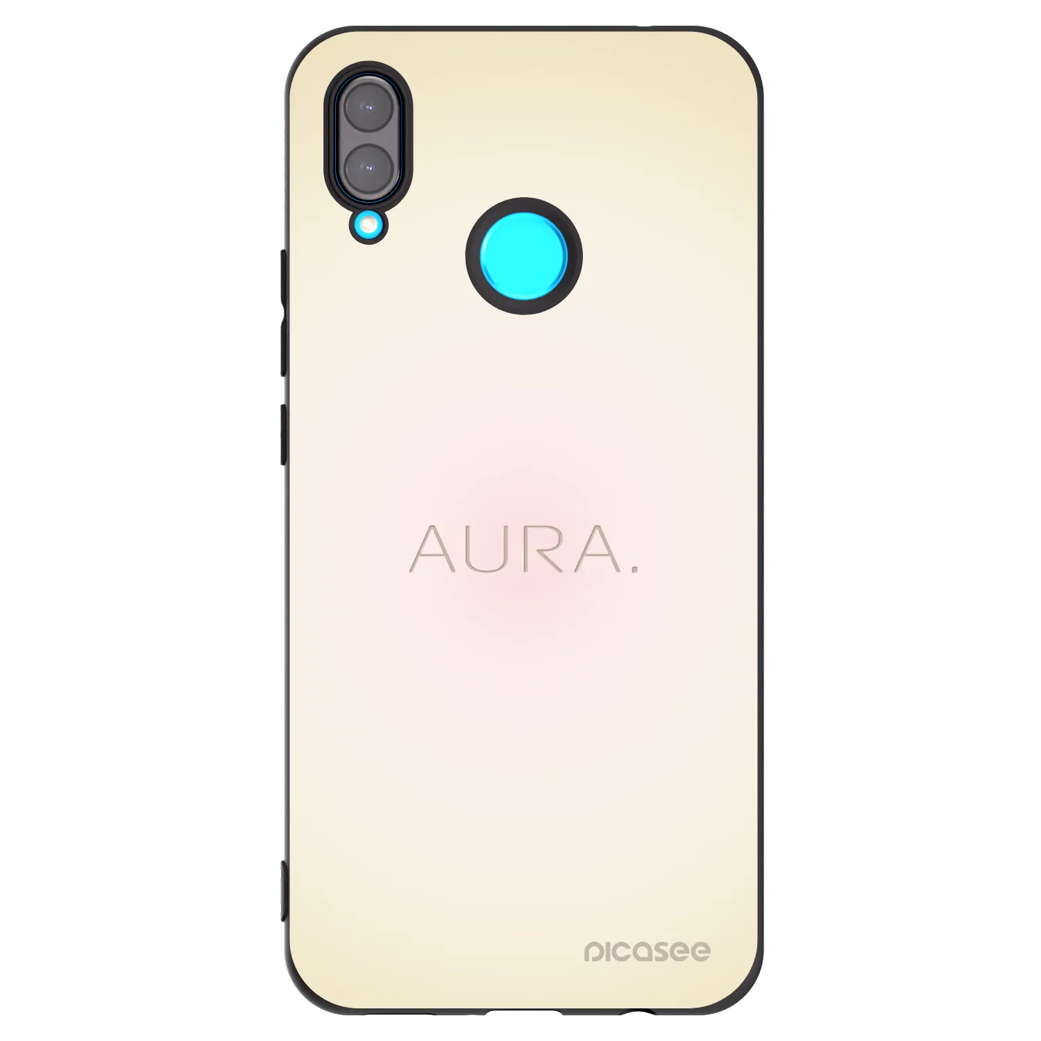 Picasee silikonový černý obal pro Huawei Nova 3i - Aura