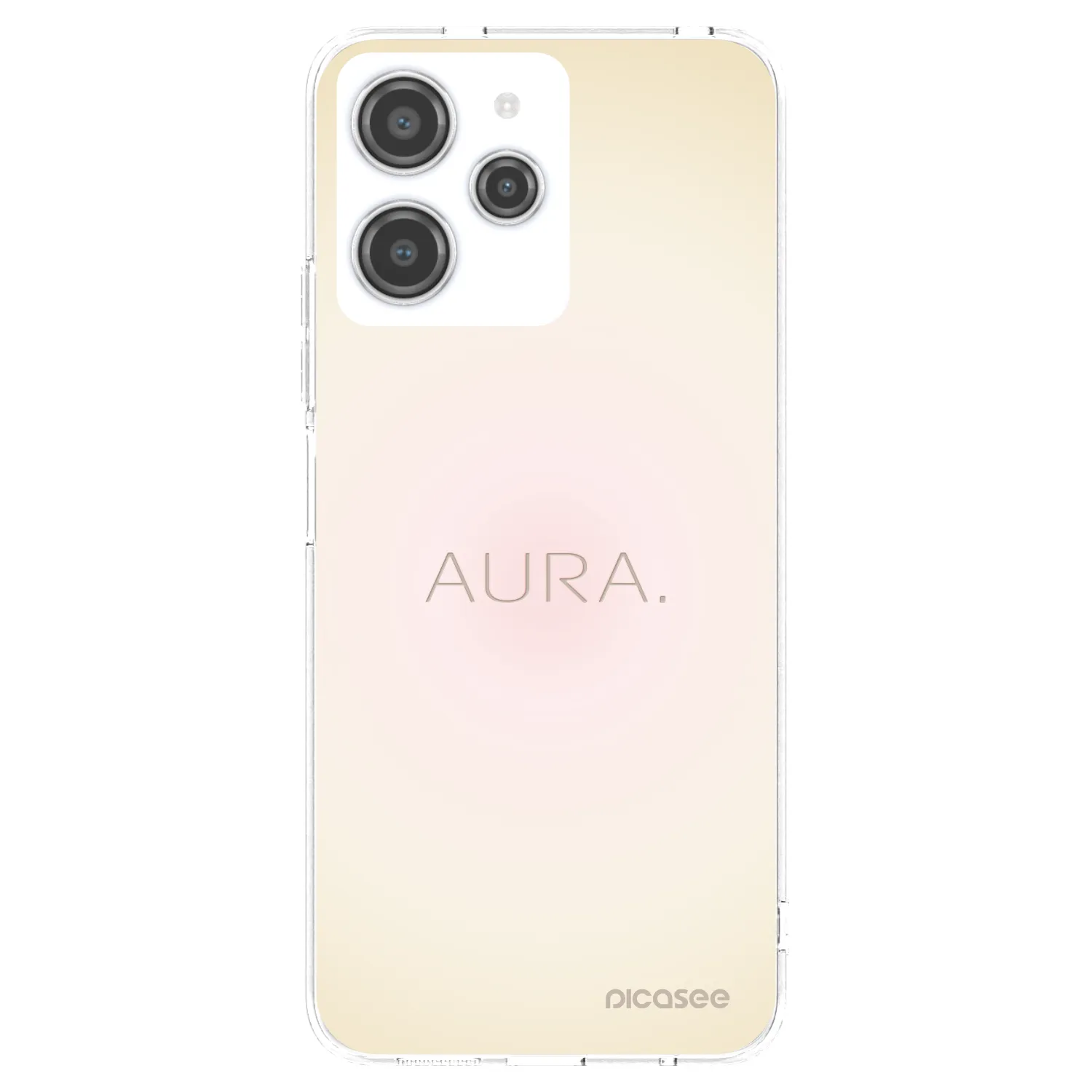 Picasee silikonový průhledný obal pro Xiaomi Redmi 12 4G - Aura