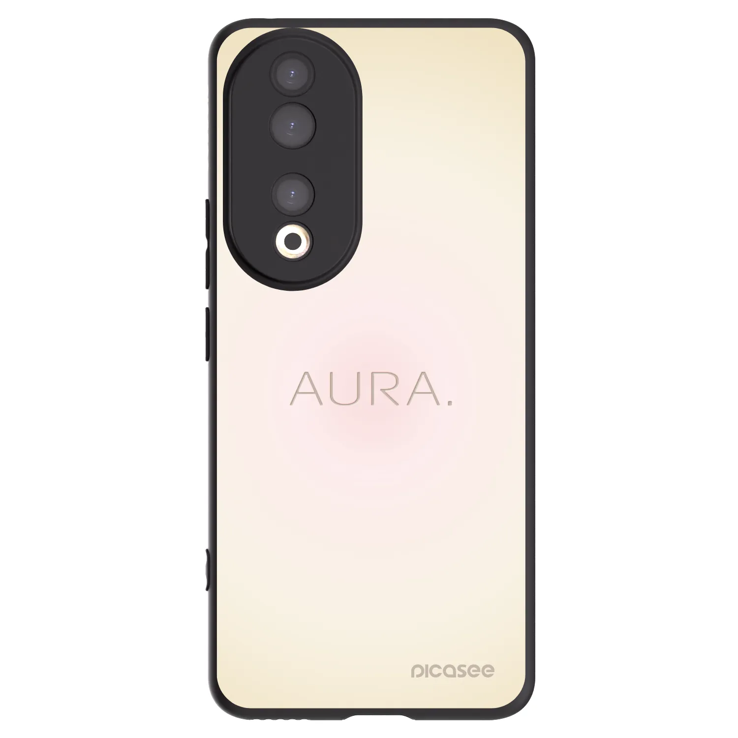 Picasee silikonový černý obal pro Honor 90 5G - Aura
