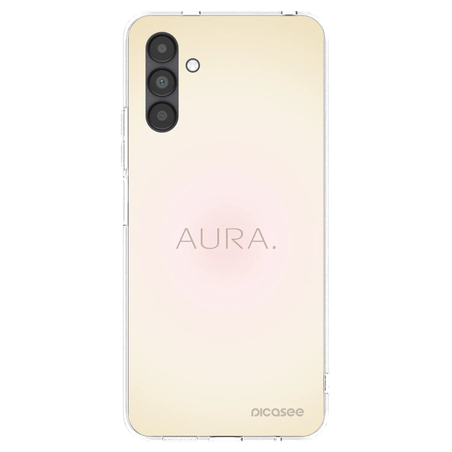 Picasee silikonový průhledný obal pro Samsung Galaxy A04s A047F - Aura