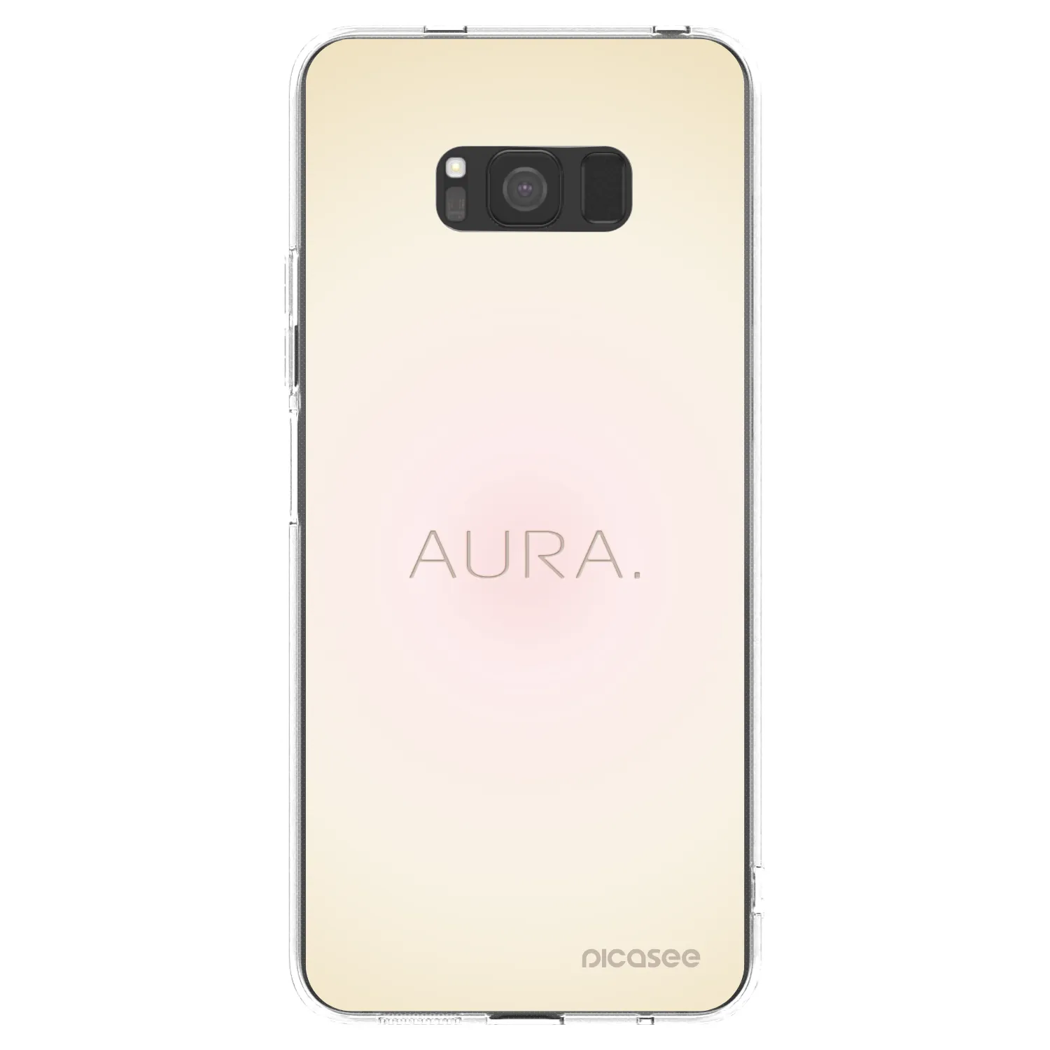 Picasee silikonový průhledný obal pro Samsung Galaxy S8 G950F - Aura