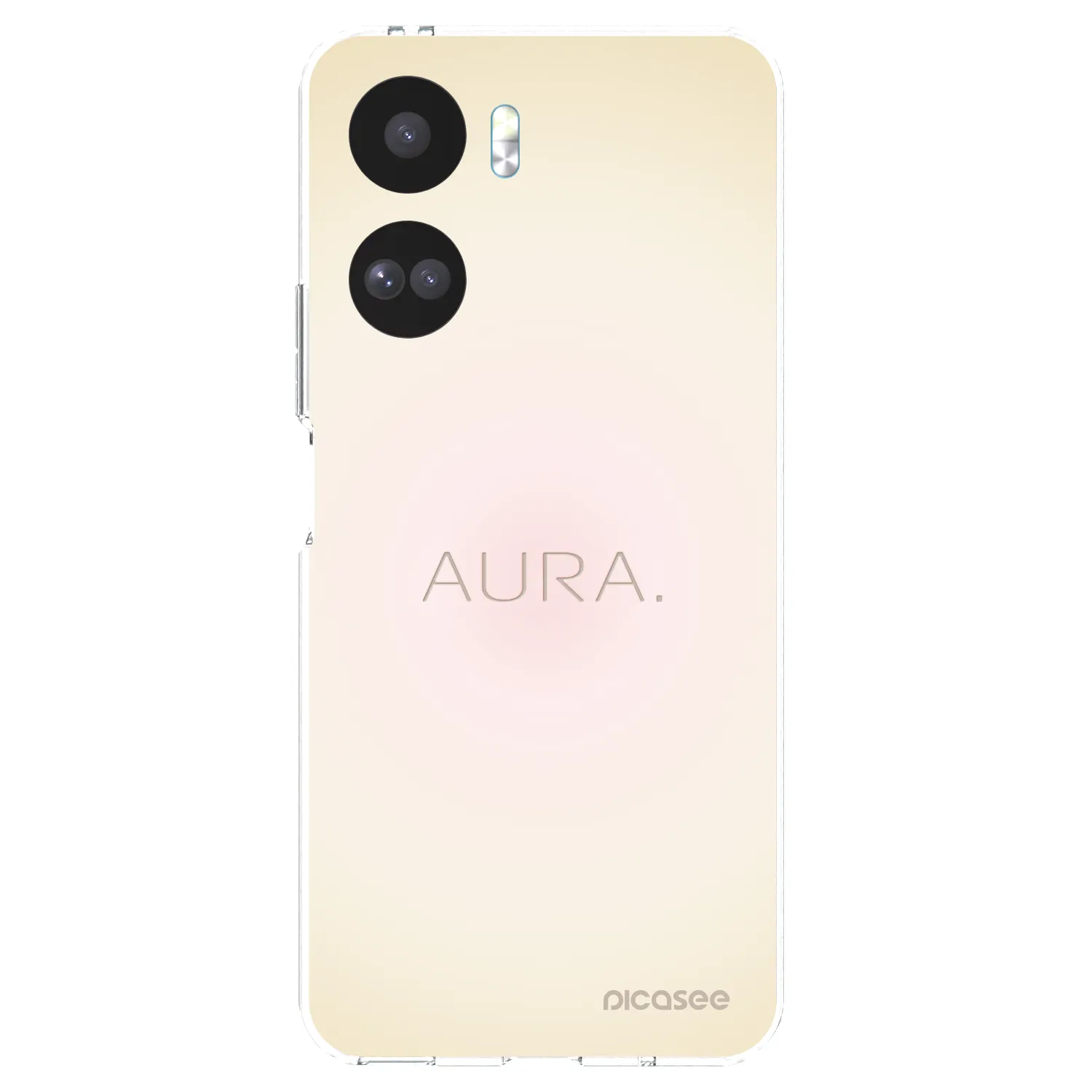 Picasee silikonový průhledný obal pro Honor 90 Lite 5G - Aura