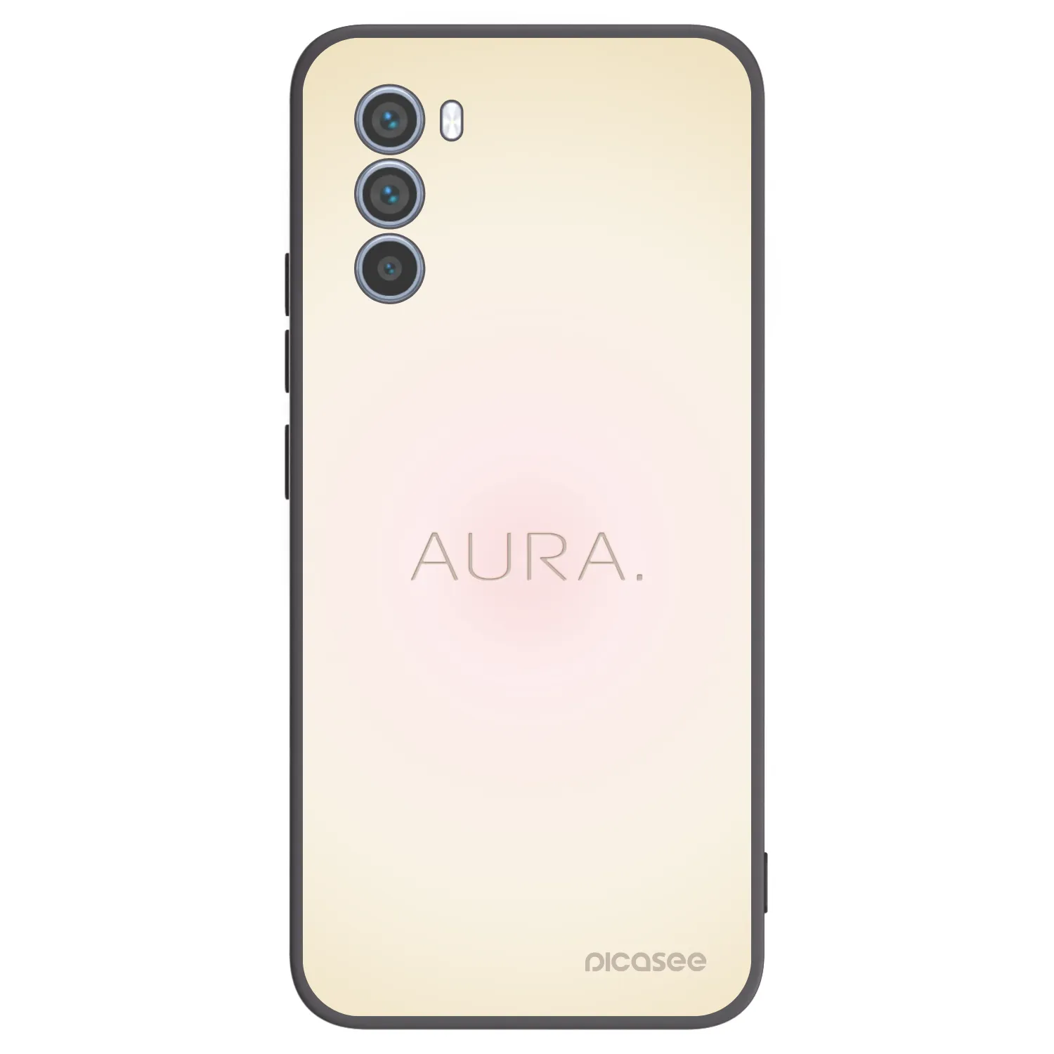 Picasee silikonový černý obal pro Motorola Moto G62 - Aura