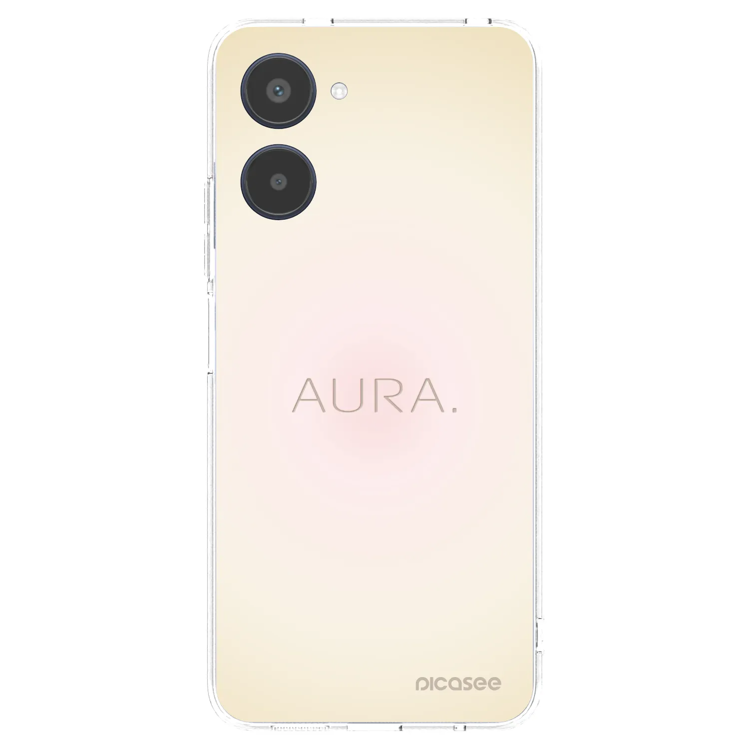 Picasee silikonový průhledný obal pro Realme 10 4G - Aura