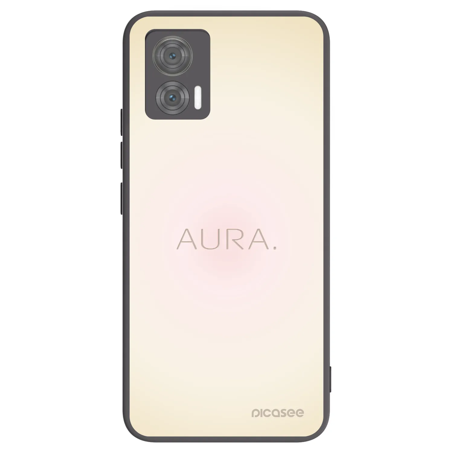 Picasee silikonový černý obal pro Motorola Edge 30 Neo - Aura