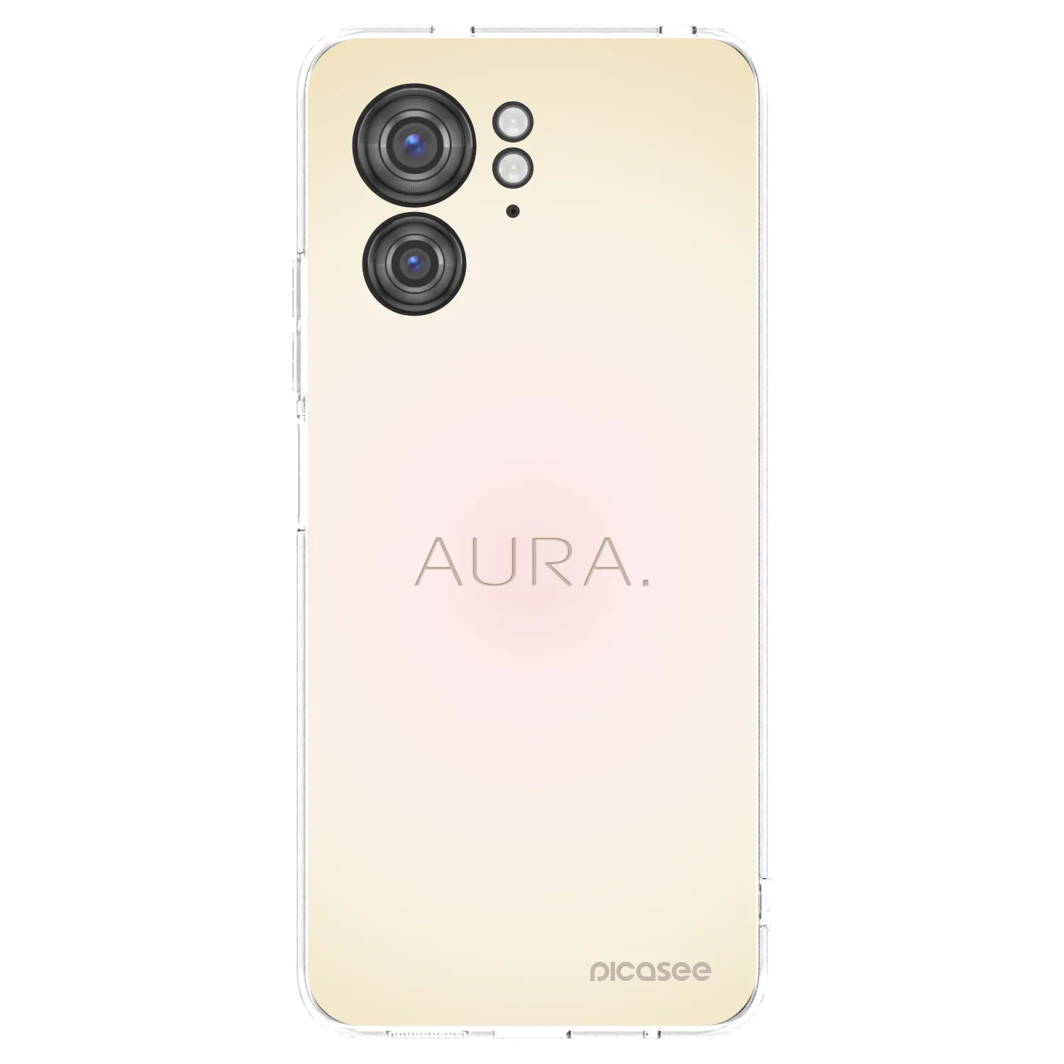 Picasee silikonový průhledný obal pro Motorola Edge 40 - Aura